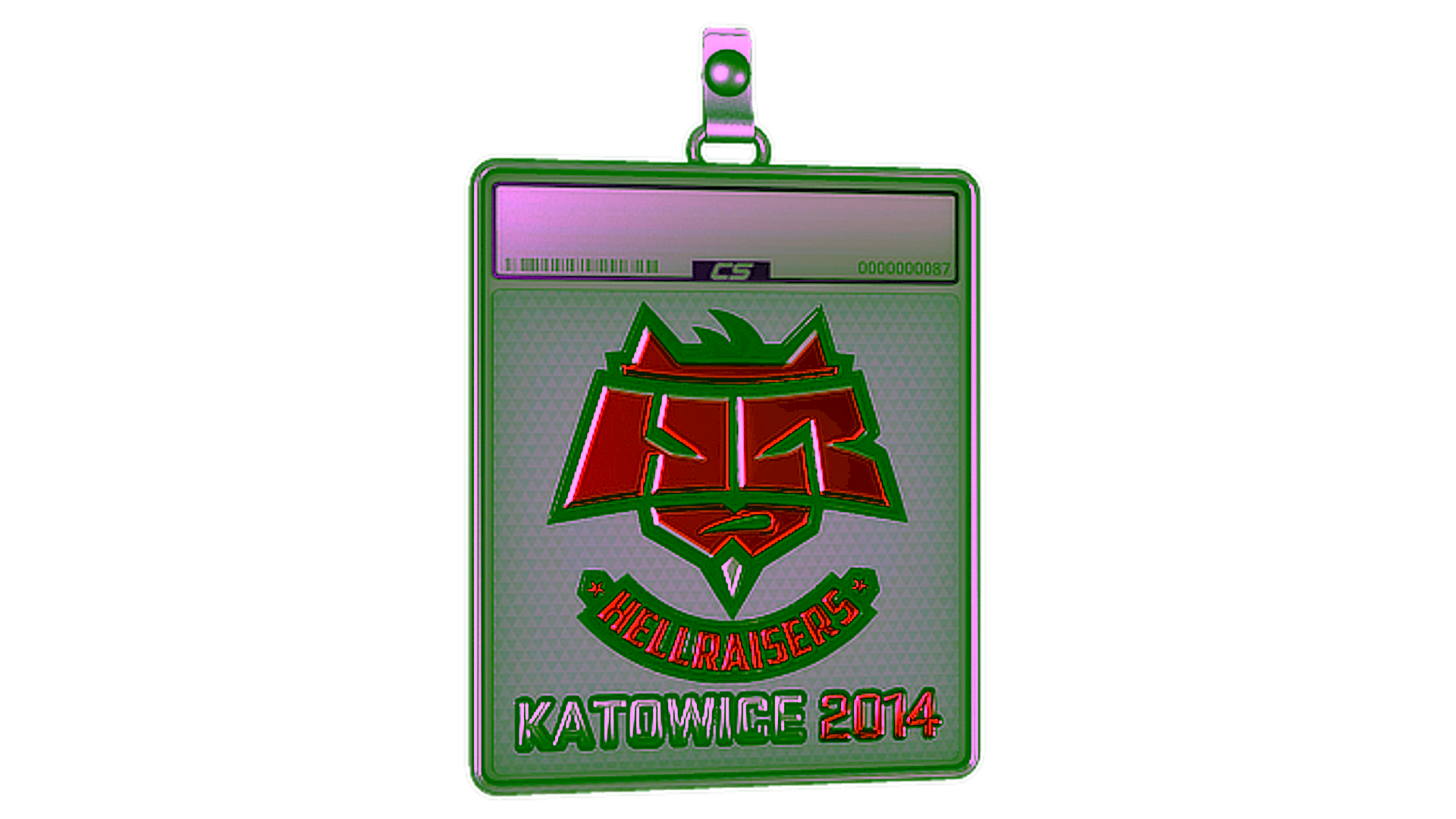 Mostrar para Sticker Slab | HellRaisers (Foil) | Katowice 2014