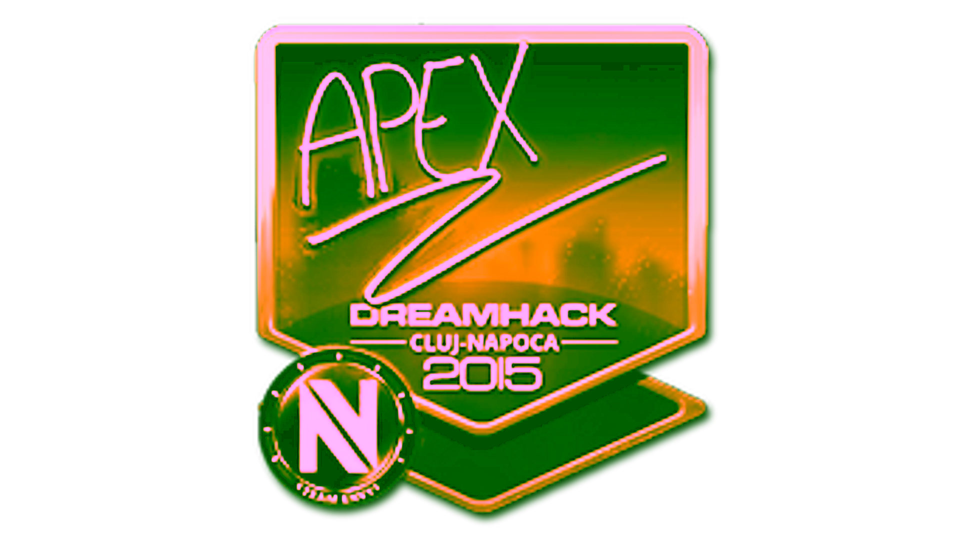 Дисплей для Sticker | apEX (Gold) | Cluj-Napoca 2015