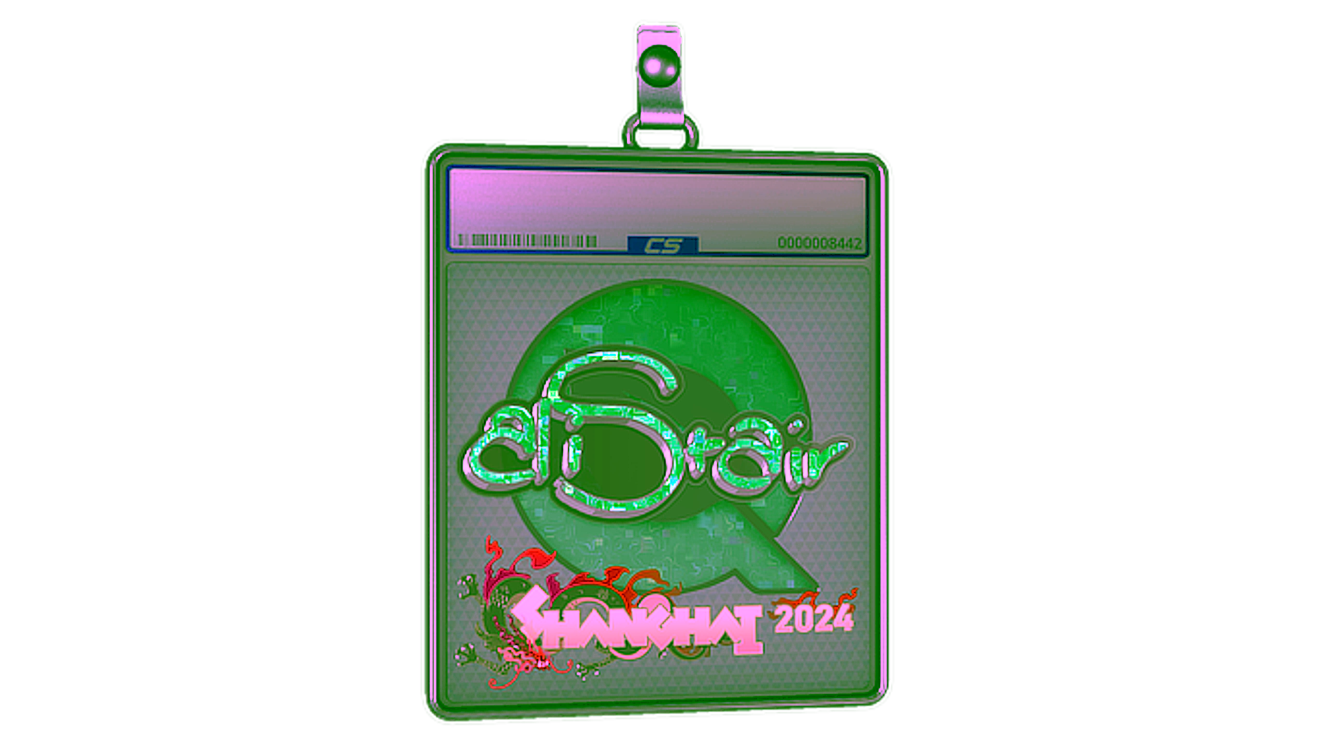 Display for Sticker Slab | aliStair (Glitter) | Shanghai 2024