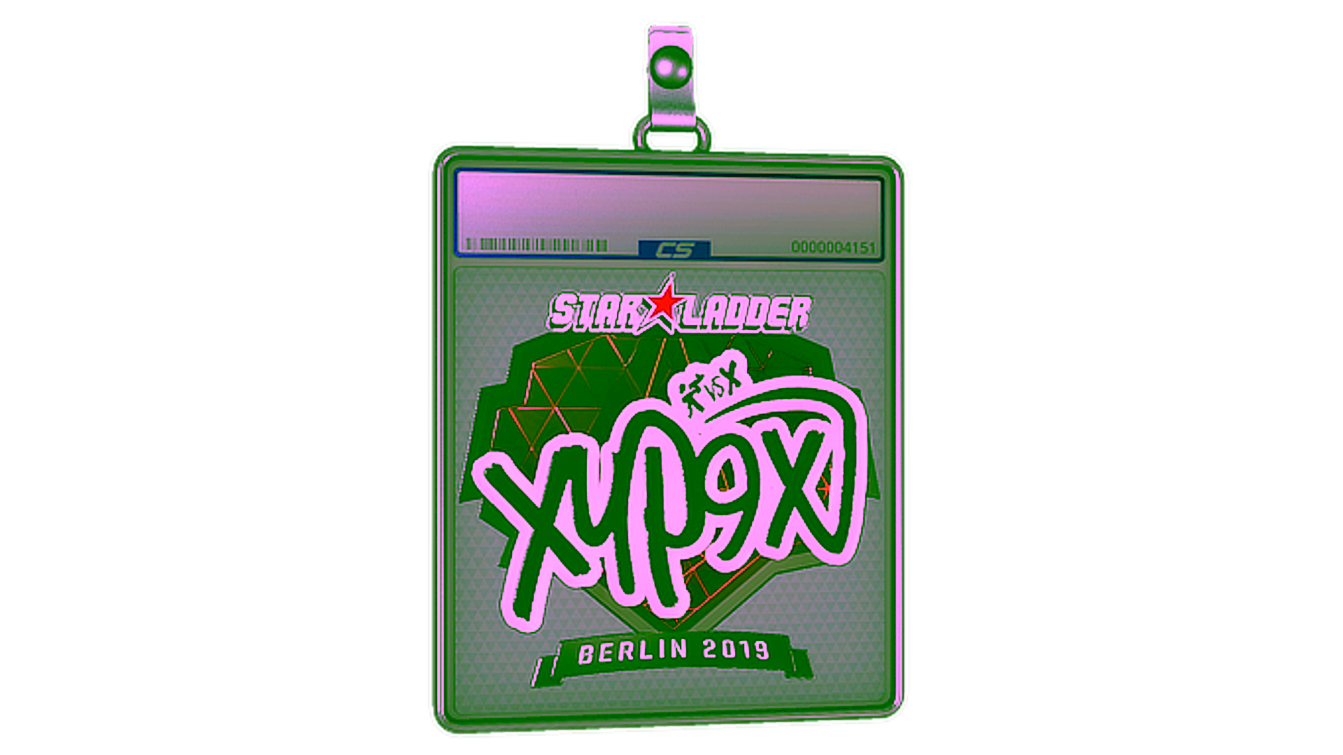 Display for Sticker Slab | Xyp9x (Foil) | Berlin 2019