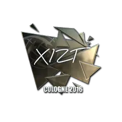 Sticker | Xizt (Foil) | Cologne 2016