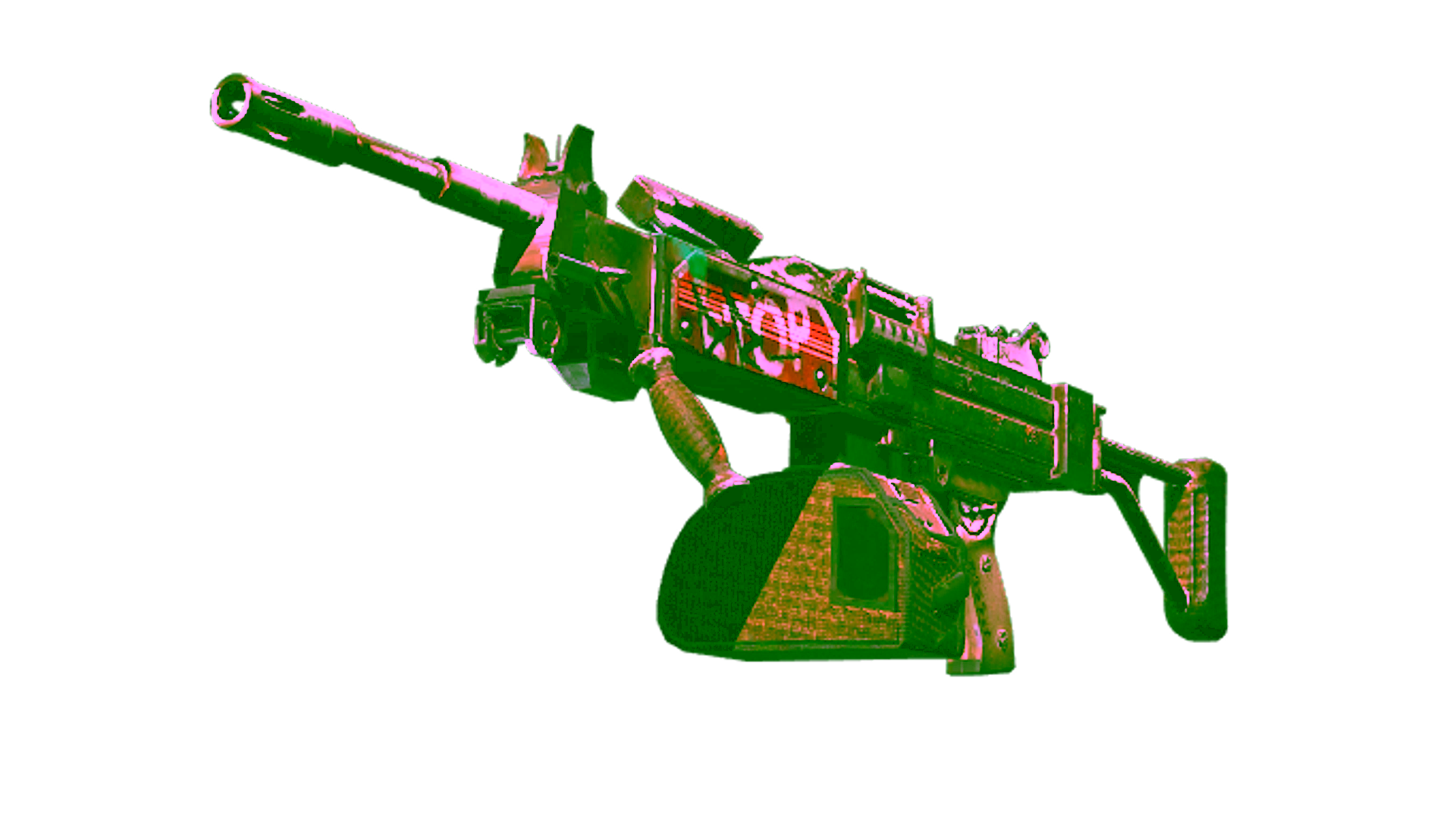 Affichage pour StatTrak™ Negev | Drop Me (Well-Worn)