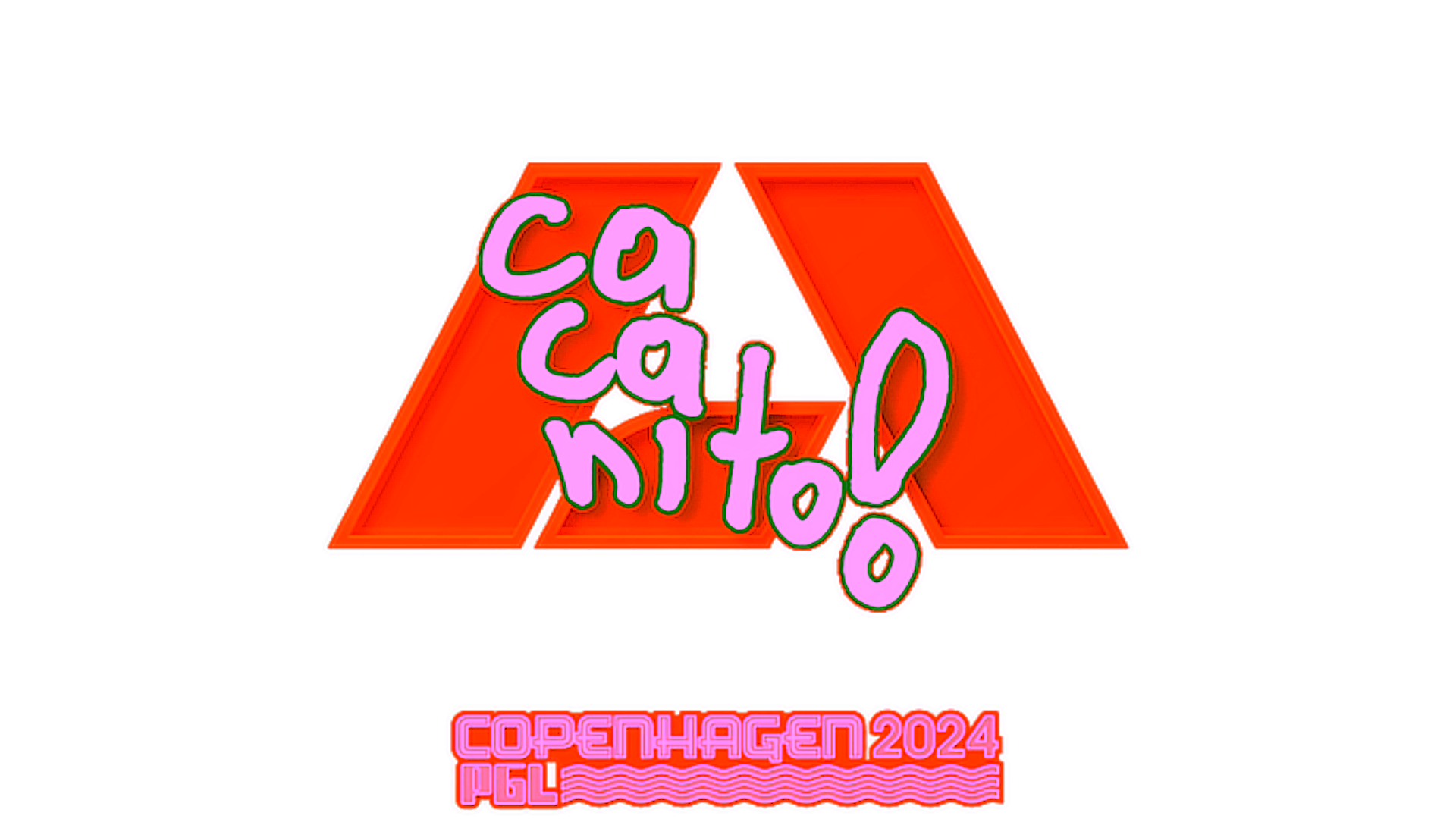Display for Sticker | CacaNito | Copenhagen 2024