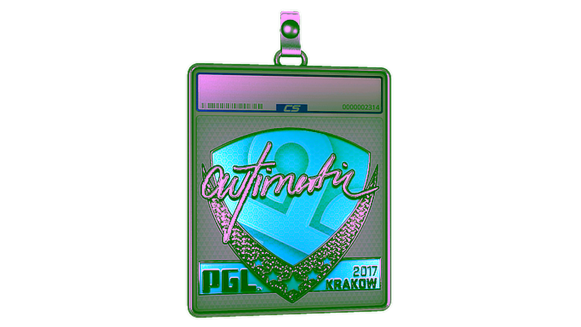 Rodyti Sticker Slab | autimatic (Foil) | Krakow 2017