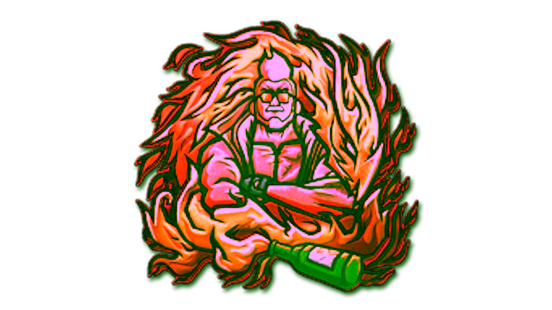 Display for Sticker | Romanov's Fire (Foil)