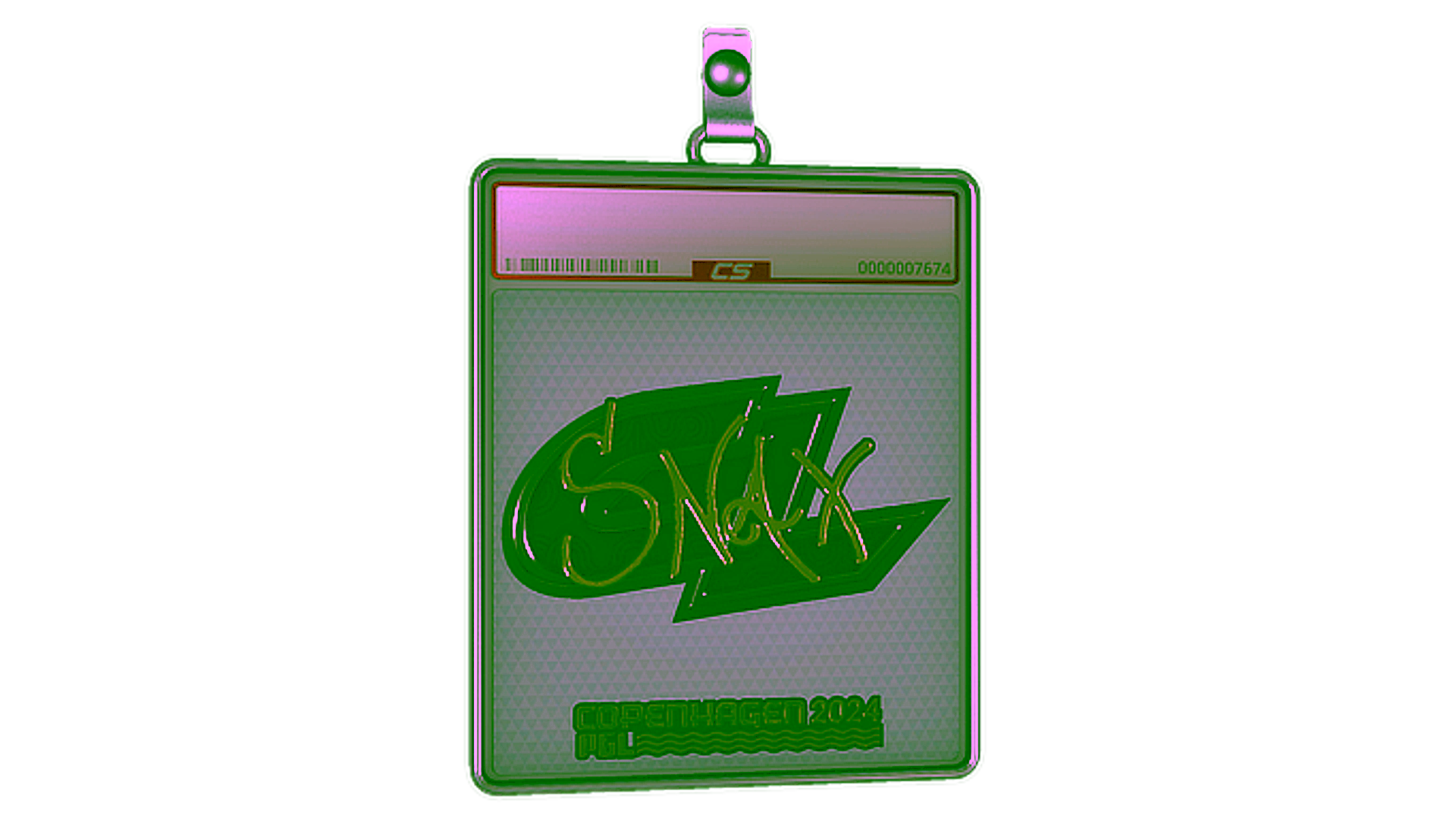Display for Sticker Slab | Snax (Gold) | Copenhagen 2024