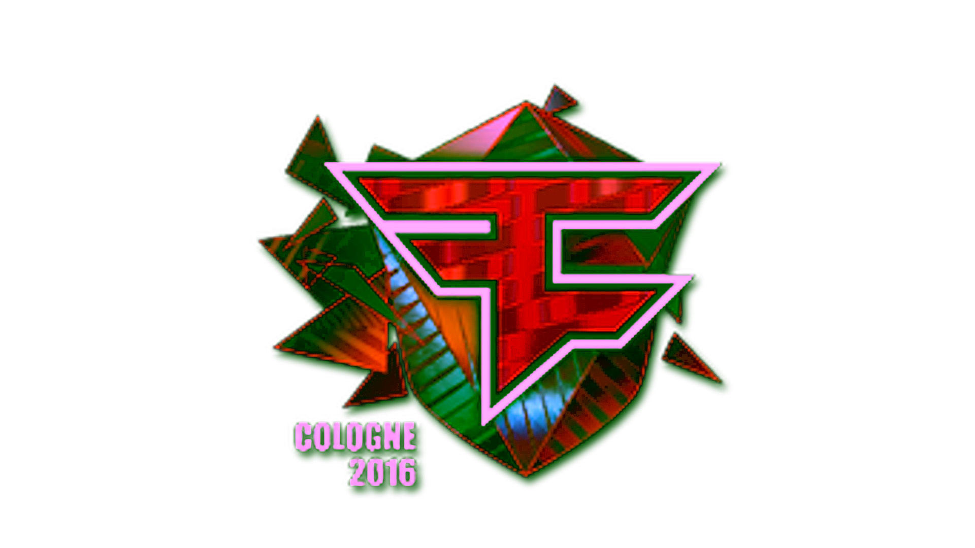 Display for Sticker | FaZe Clan (Holo) | Cologne 2016