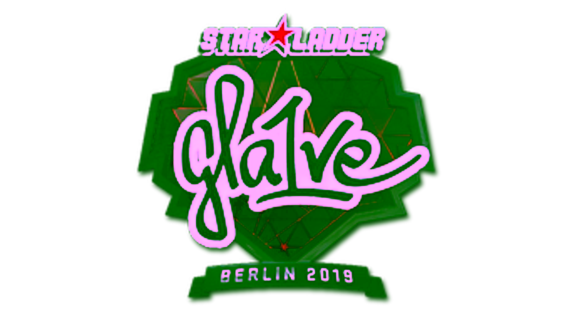 Visar för Sticker | gla1ve (Foil) | Berlin 2019
