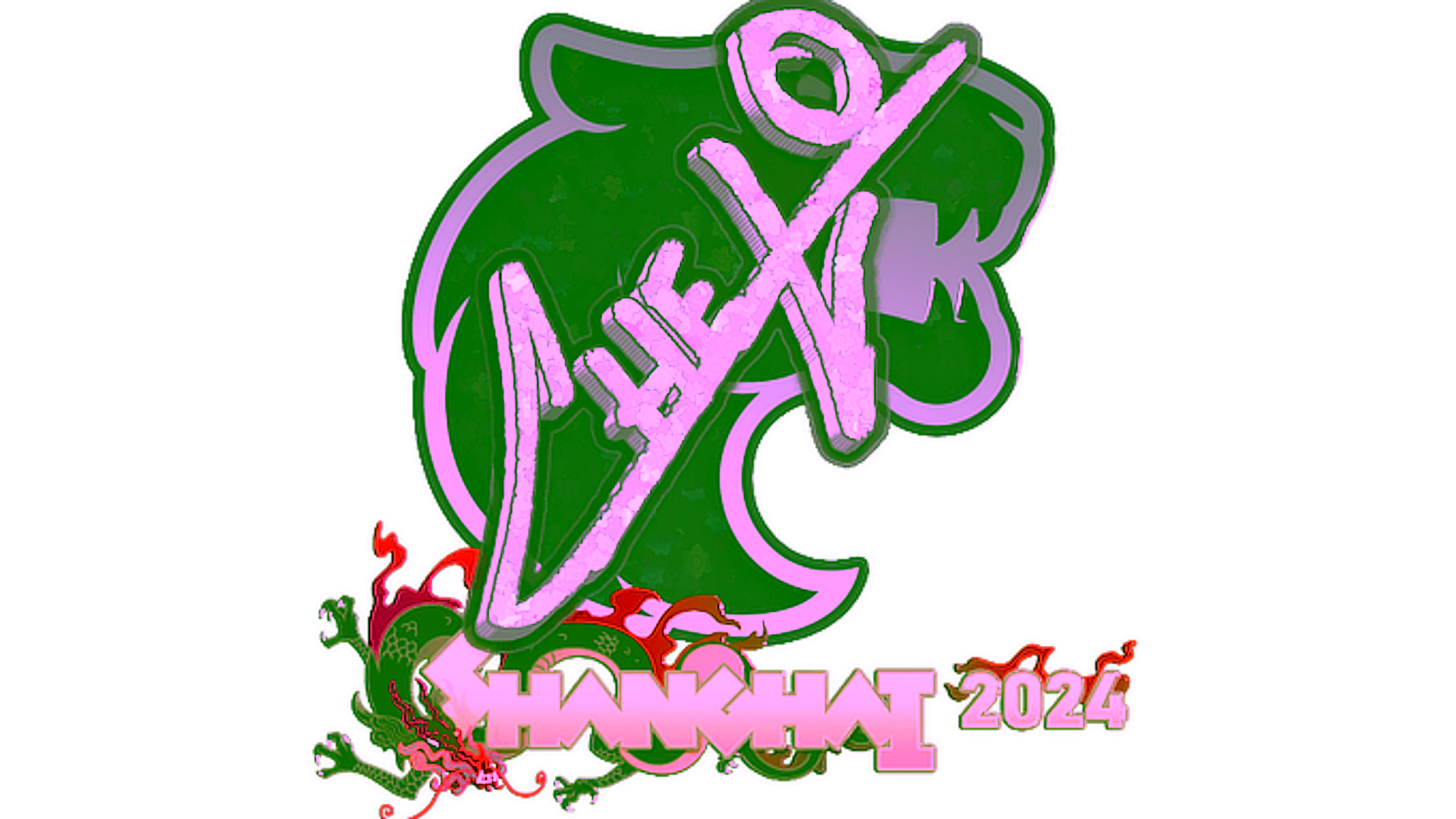 Exibição para Sticker | chelo (Glitter) | Shanghai 2024