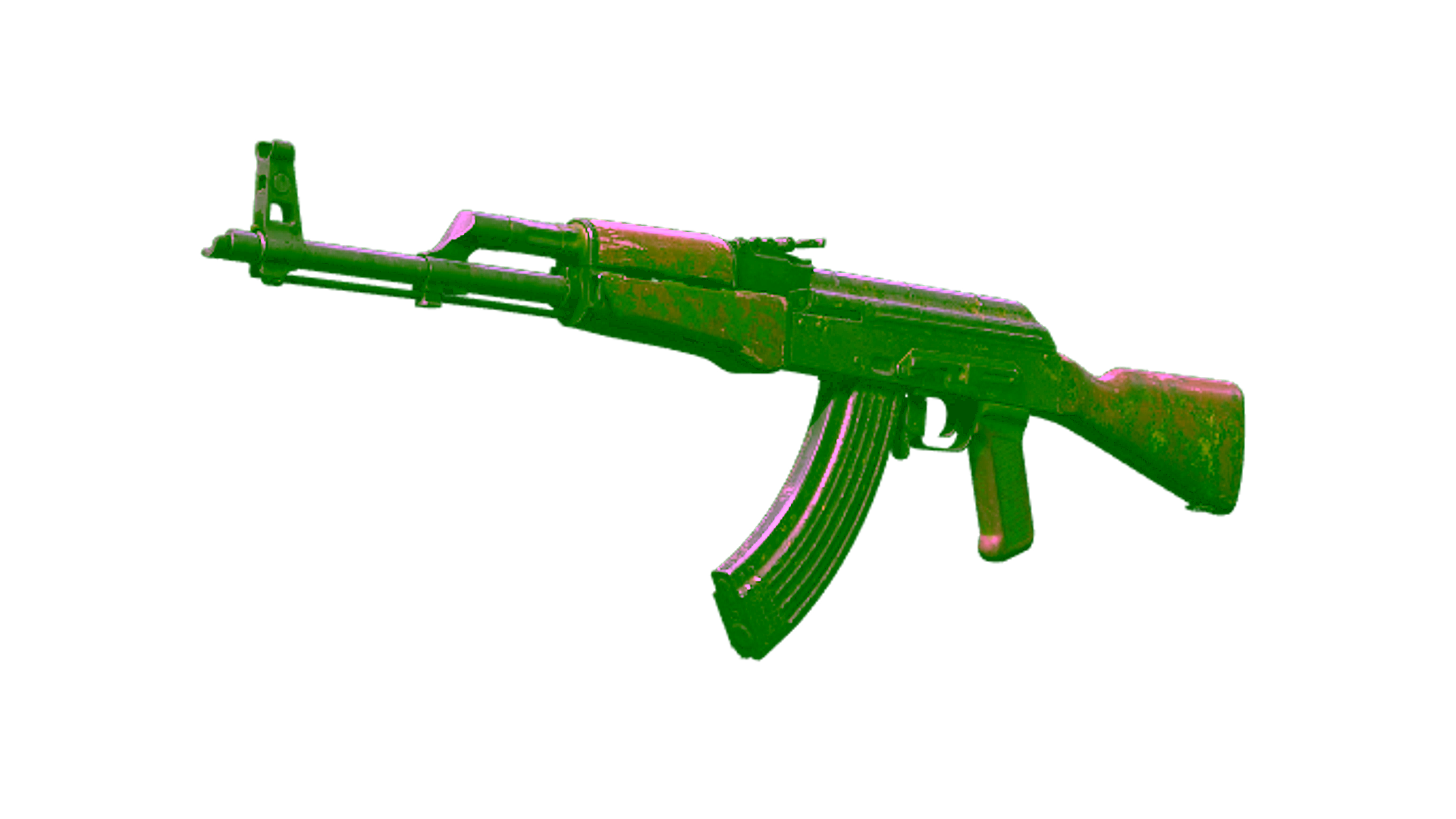 Visar för AK-47 | Olive Polycam (Battle-Scarred)