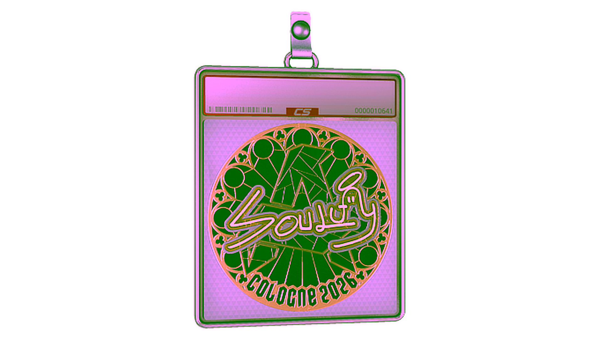 Display for Sticker Slab | soulfly (Gold) | Cologne 2026