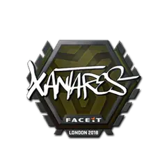 Sticker XANTARES London 2018