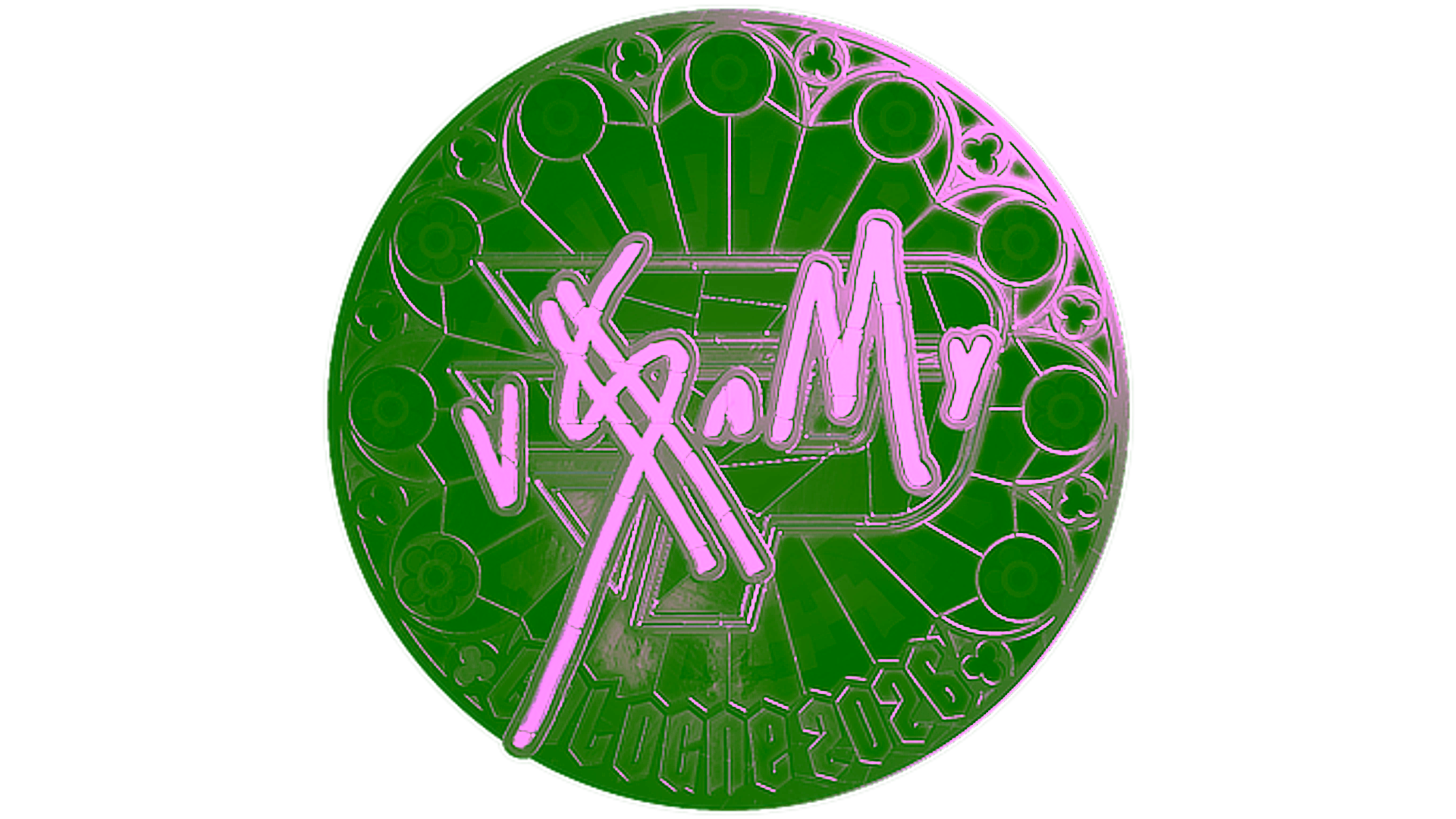 Display for Sticker | v$m (Foil) | Cologne 2026