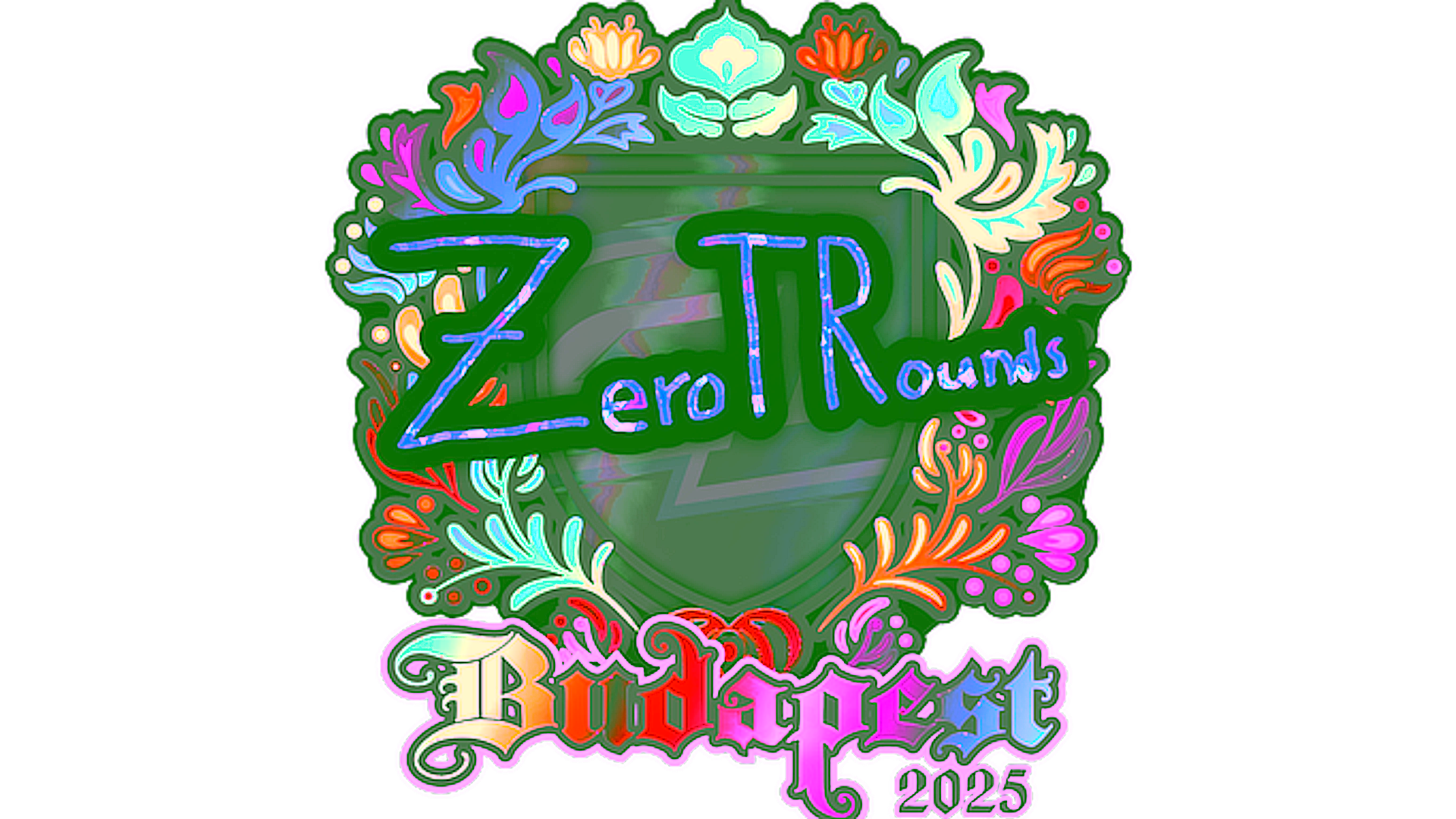 Anzeige für Sticker | ztr (Holo) | Budapest 2025