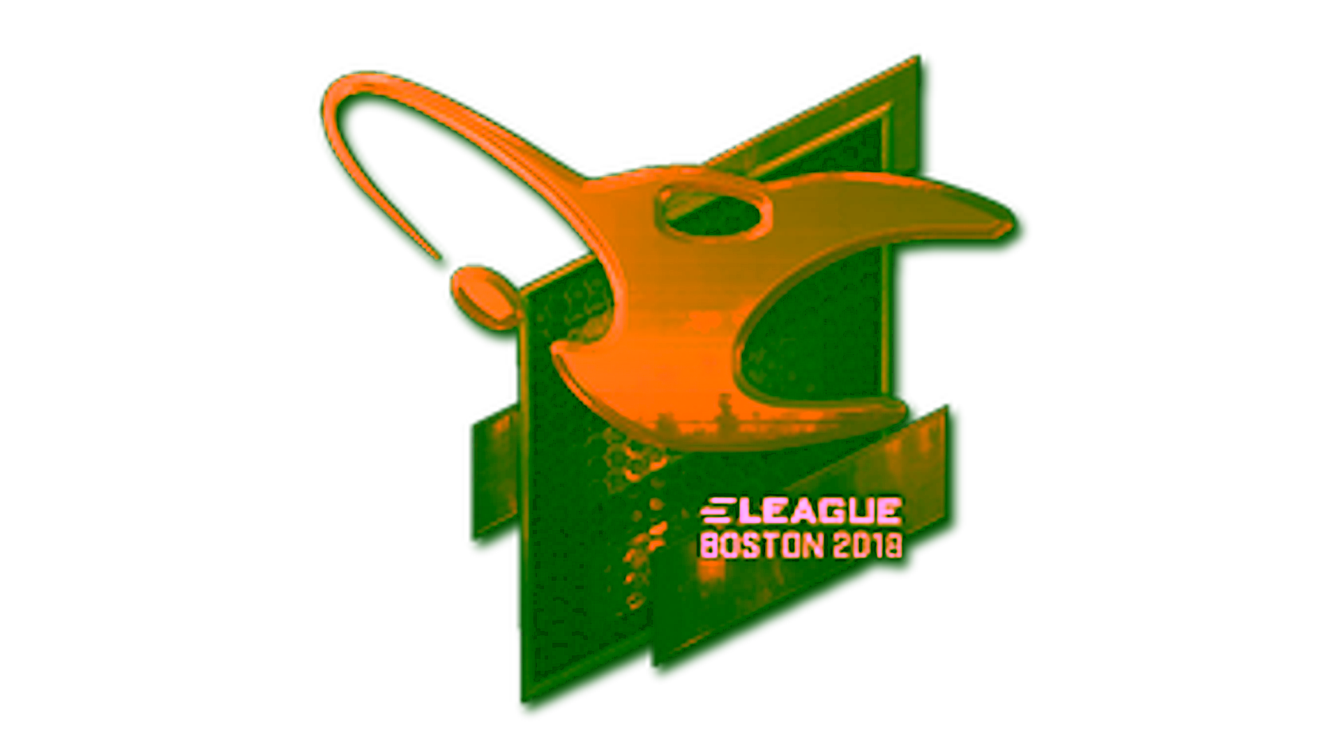 Sticker | mousesports (Gold) | Boston 2018 için görüntü