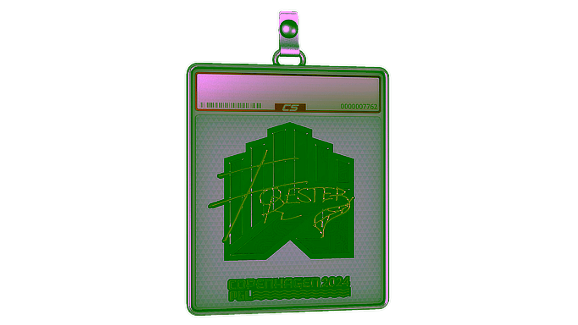 Rodyti Sticker Slab | Forester (Gold) | Copenhagen 2024