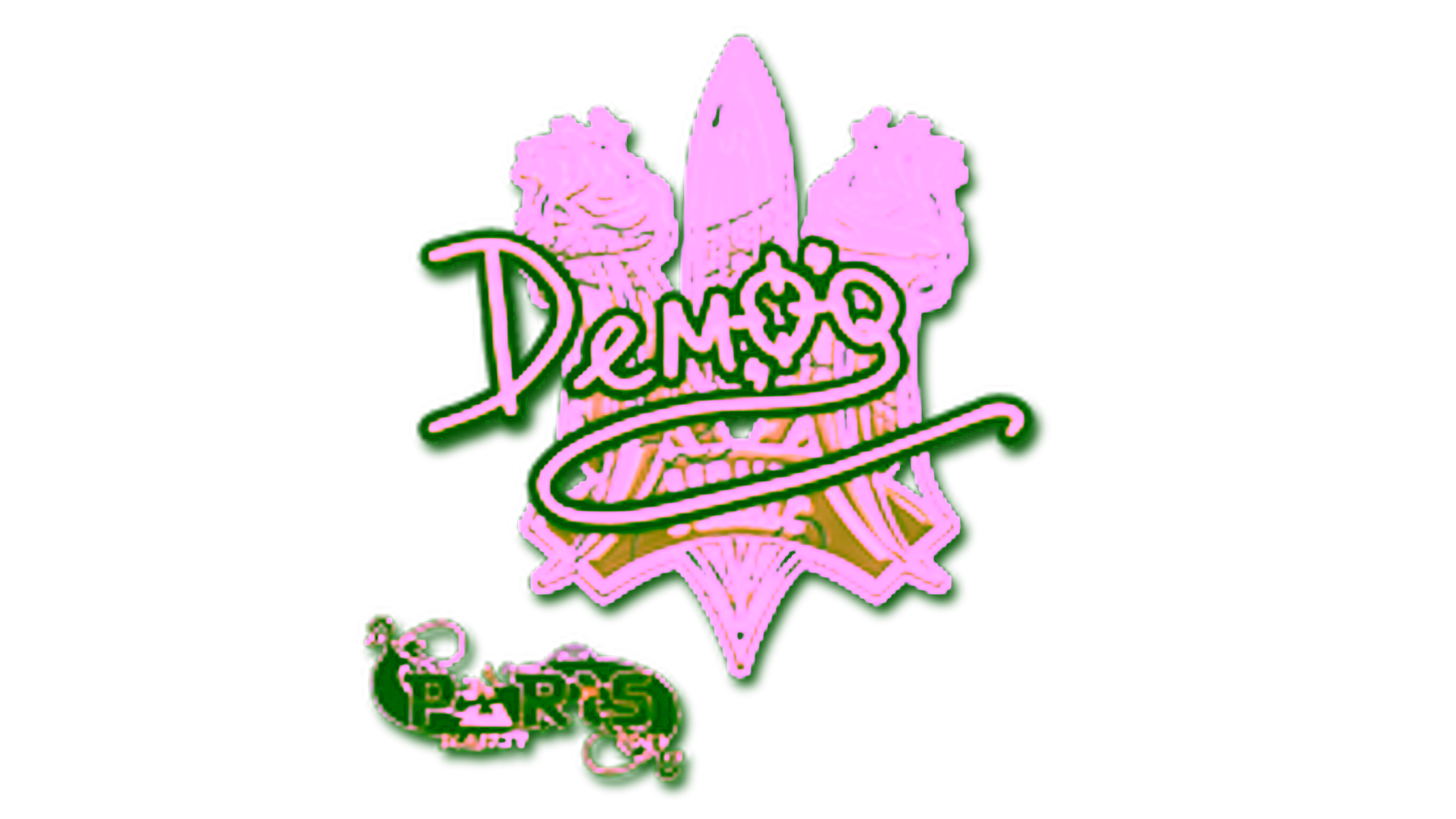 Display for Sticker | DemQQ (Gold) | Paris 2023