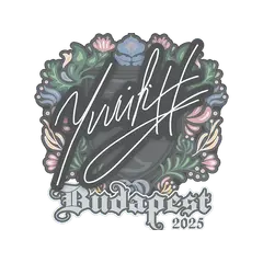 Sticker yuurih Budapest 2025