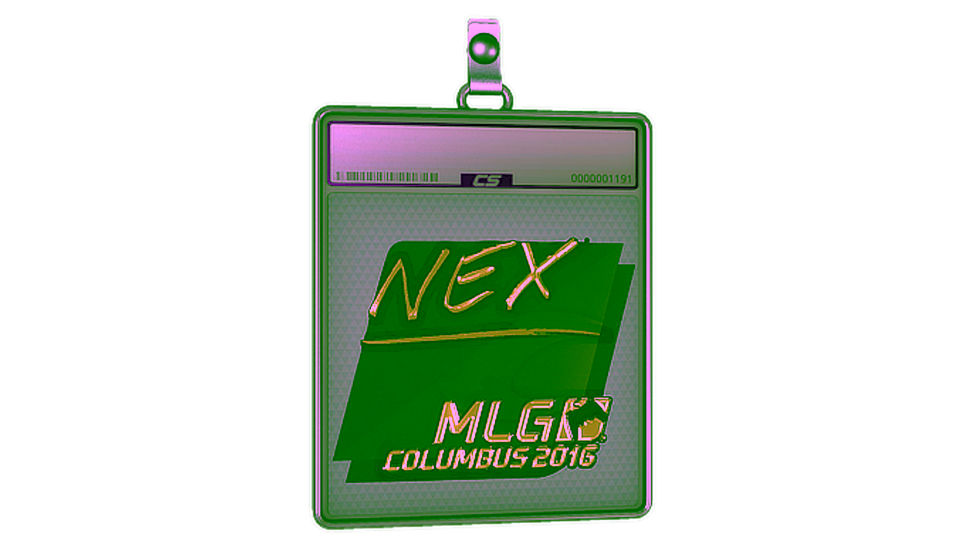 Display for Sticker Slab | nex (Gold) | MLG Columbus 2016