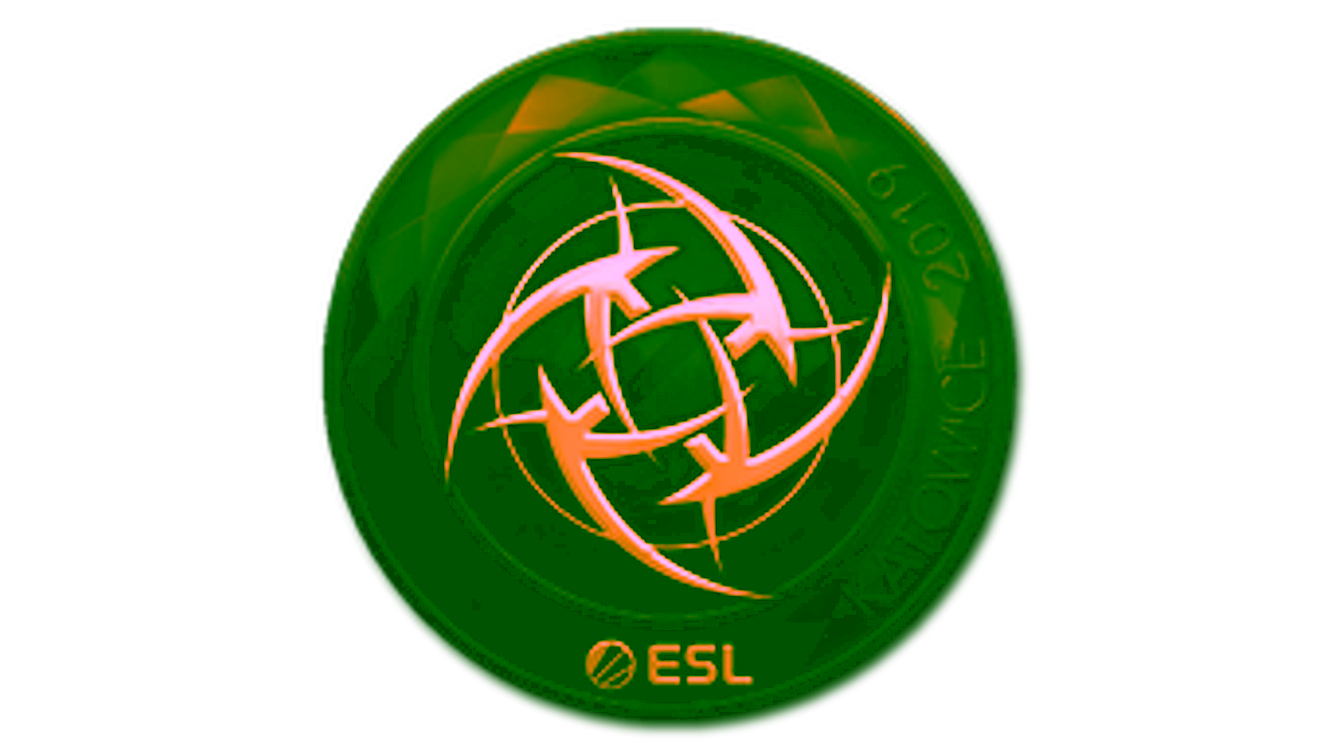 Visar för Sticker | Ninjas in Pyjamas (Gold) | Katowice 2019