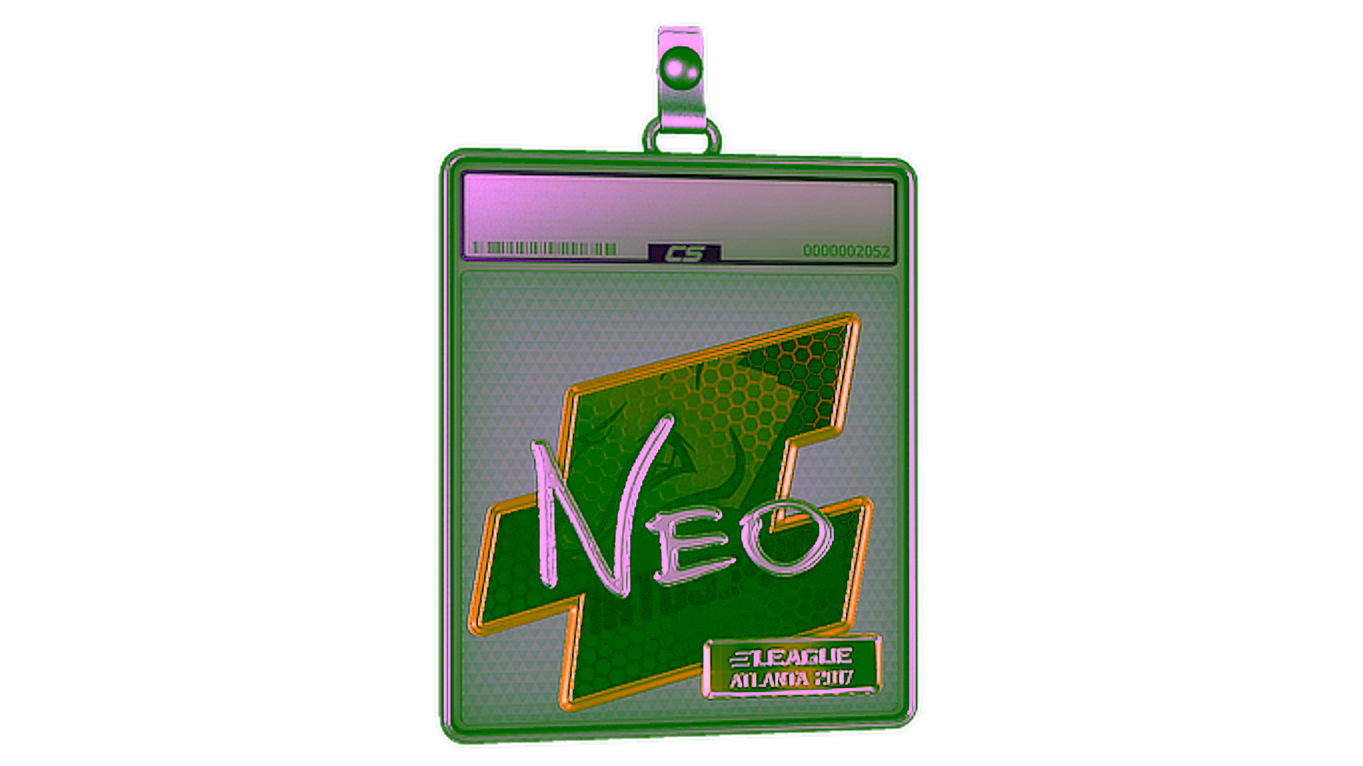 Display for Sticker Slab | NEO (Foil) | Atlanta 2017