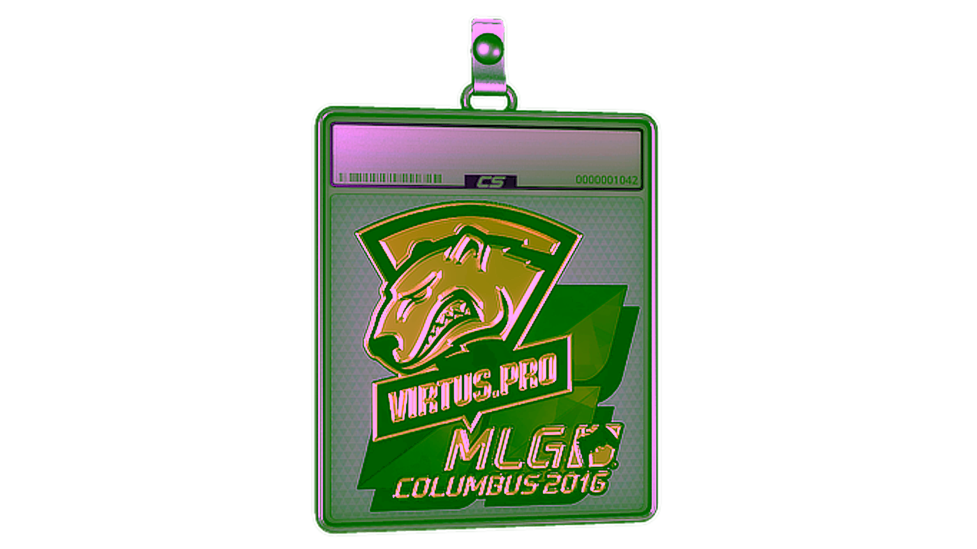 Rodyti Sticker Slab | Virtus.Pro (Gold) | MLG Columbus 2016