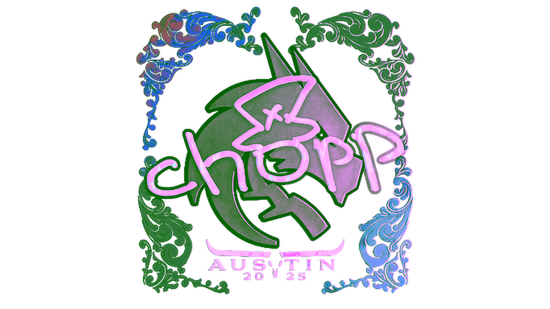 Anzeige für Sticker | chopper (Holo) | Austin 2025