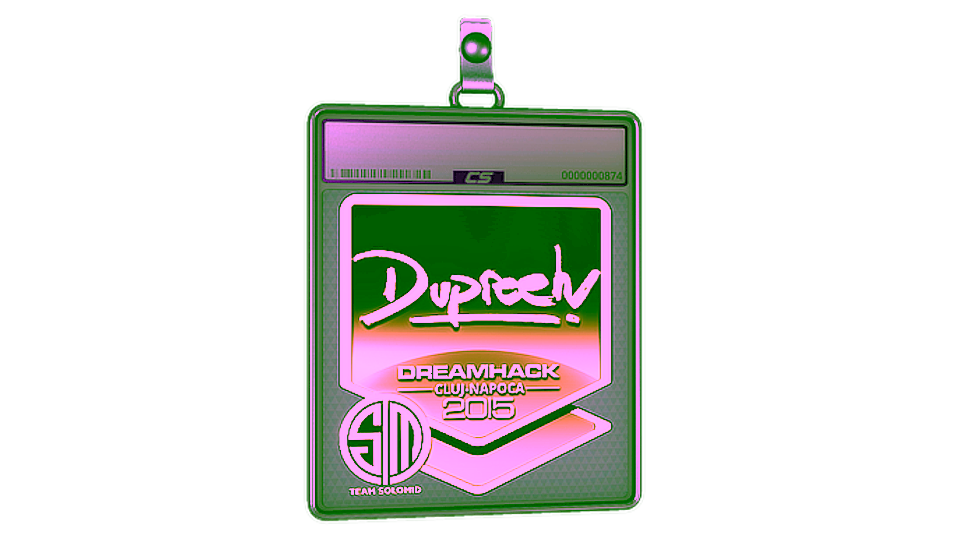 Display for Sticker Slab | dupreeh (Gold) | Cluj-Napoca 2015
