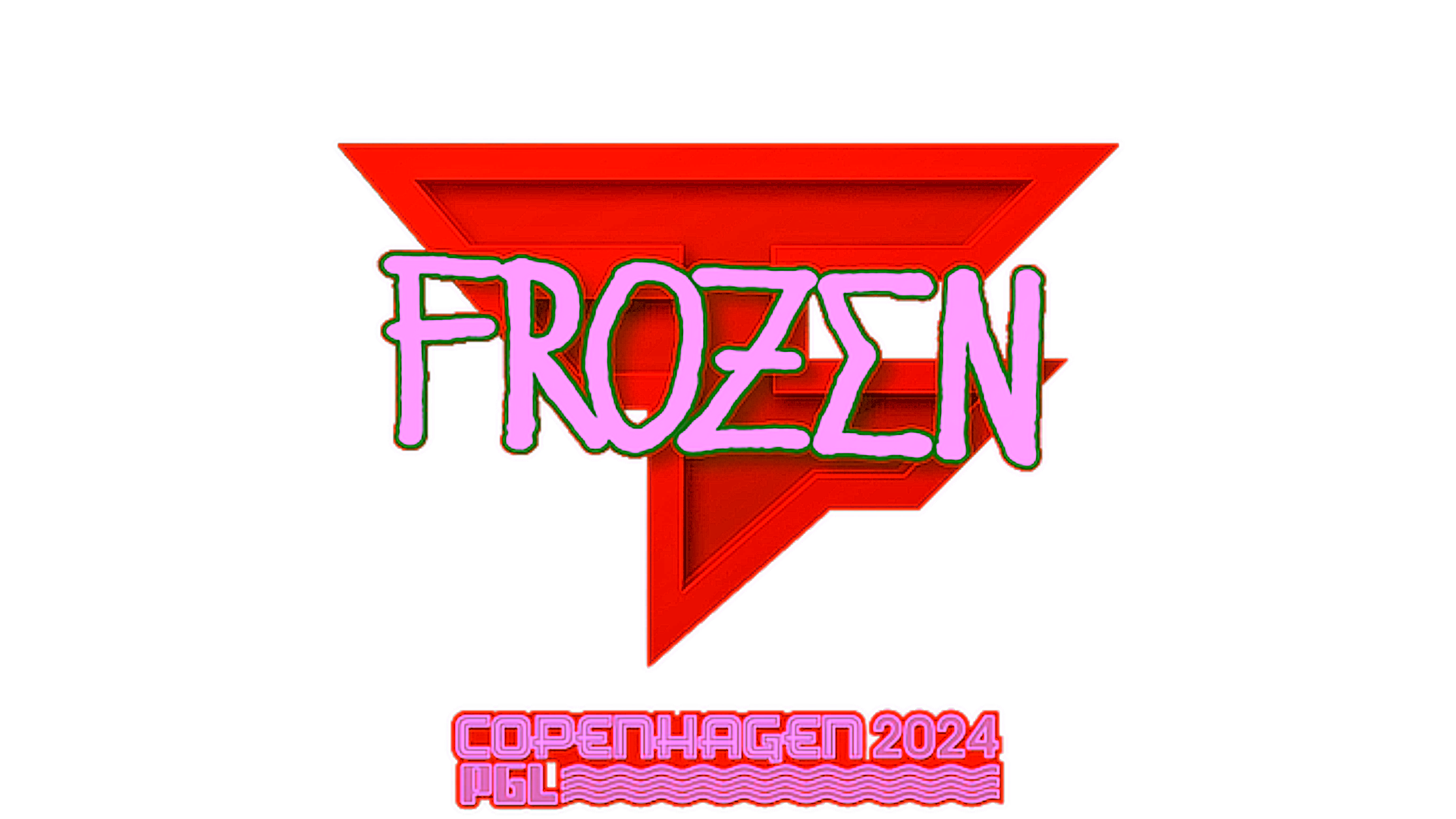Sticker | frozen | Copenhagen 2024 için görüntü