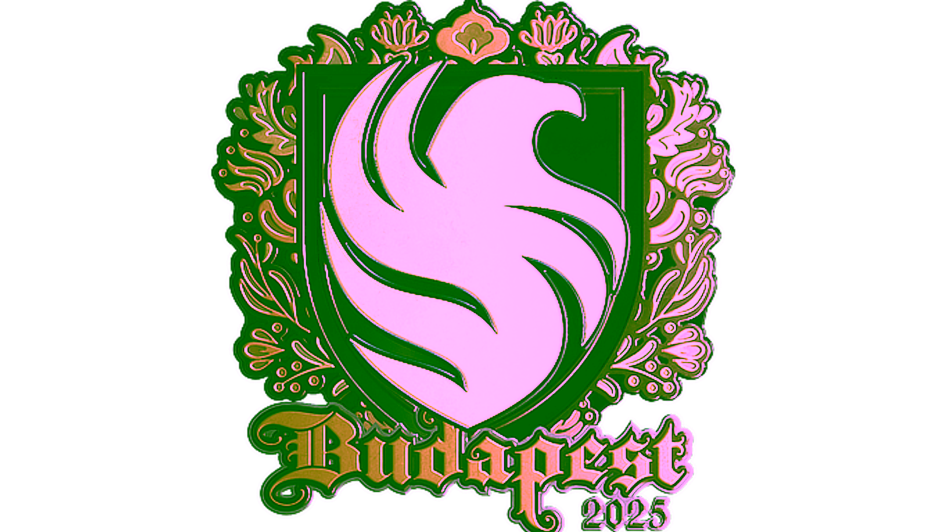 Visar för Sticker | Falcons (Gold) | Budapest 2025