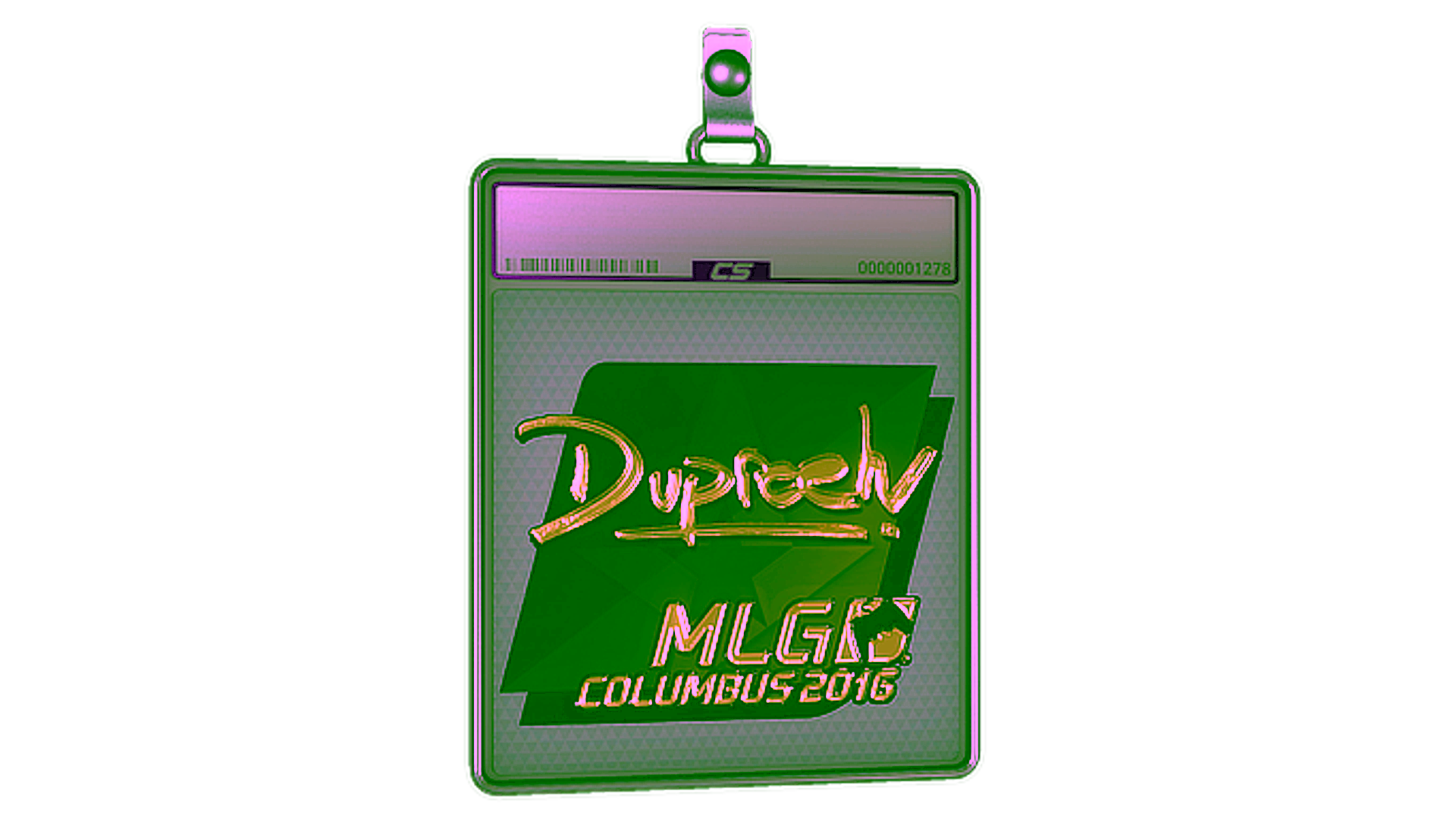 Display for Sticker Slab | dupreeh (Gold) | MLG Columbus 2016