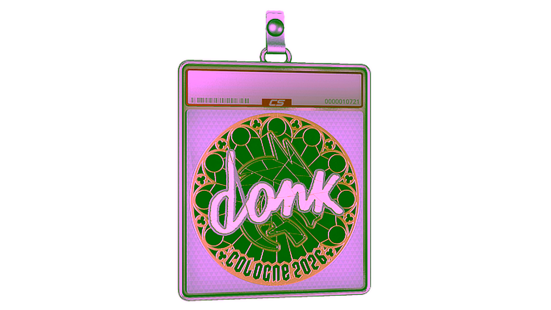 Display for Sticker Slab | donk (Gold) | Cologne 2026