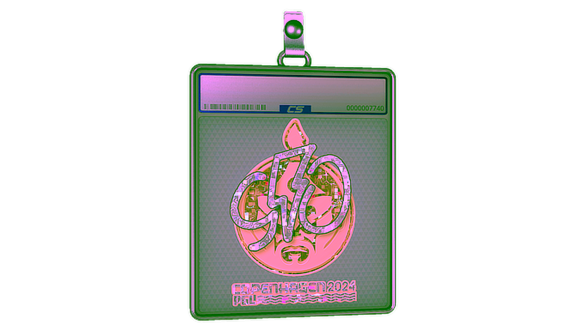 Exibição para Sticker Slab | 910 (Glitter) | Copenhagen 2024