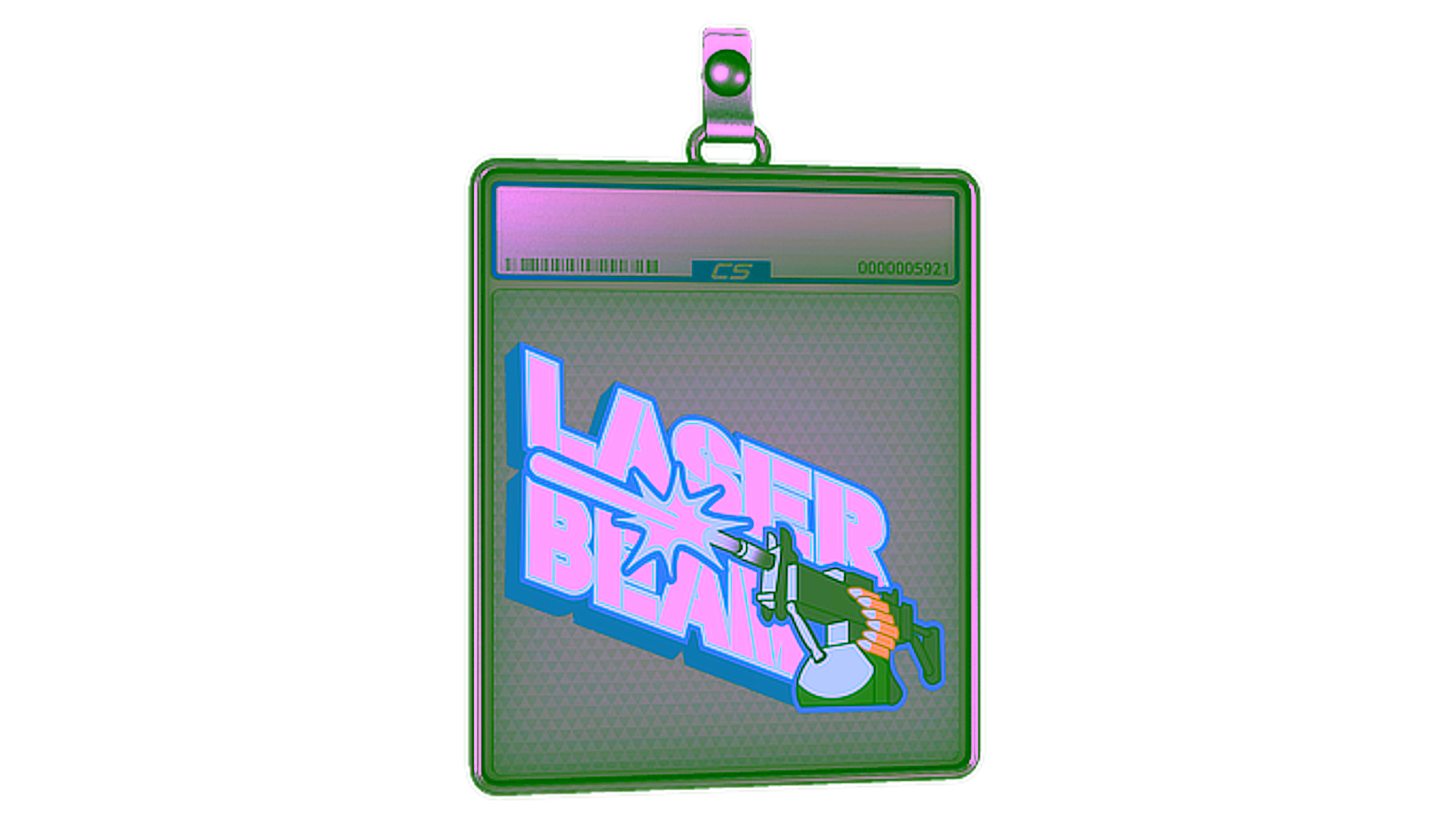 Display for Sticker Slab | Laser Beam