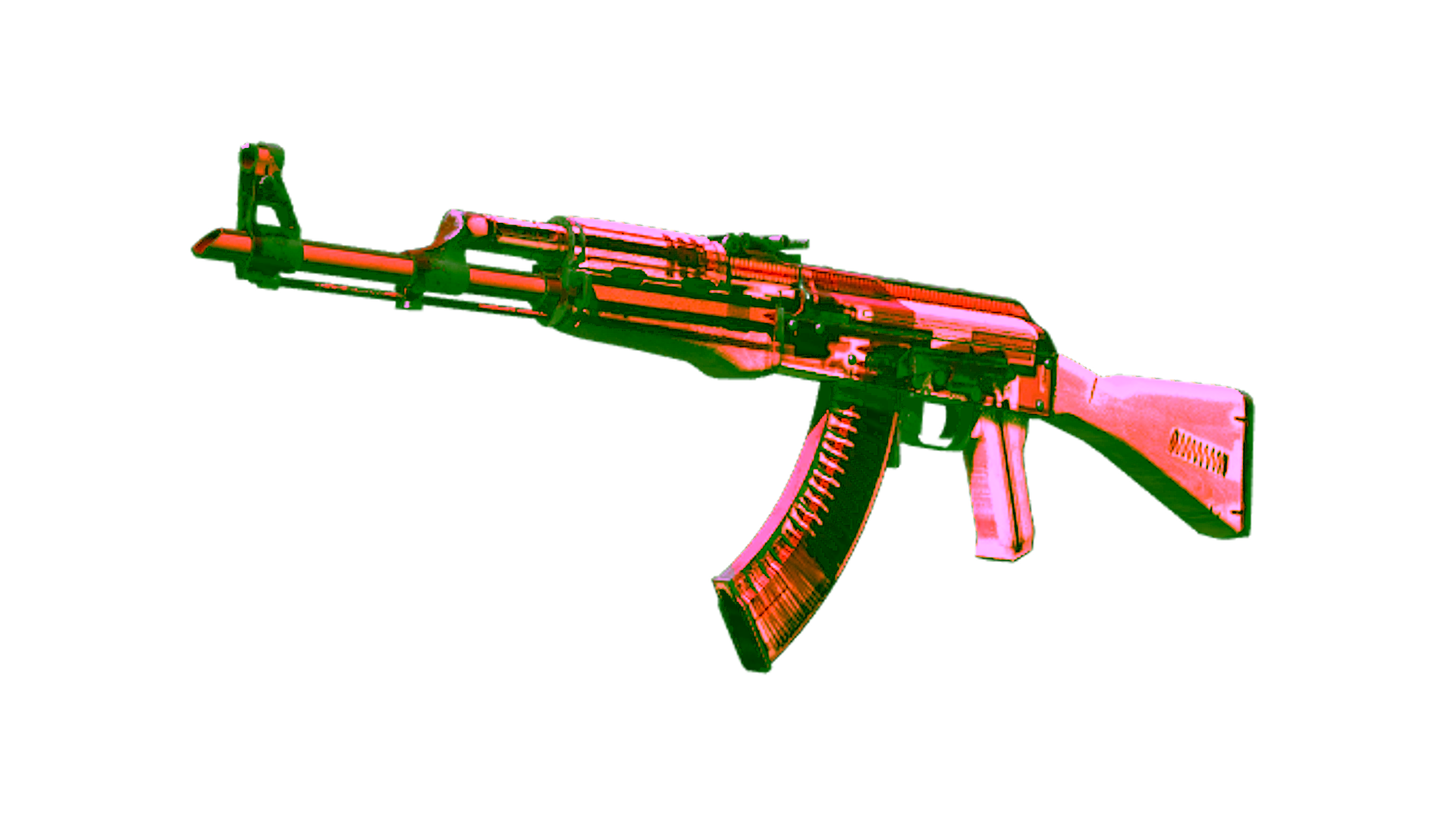 Exibição para AK-47 | X-Ray (Well-Worn)