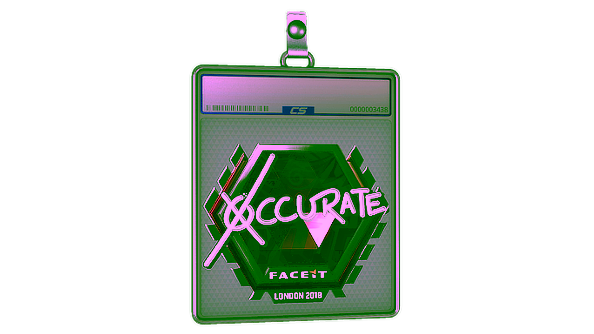 Display for Sticker Slab | xccurate (Foil) | London 2018