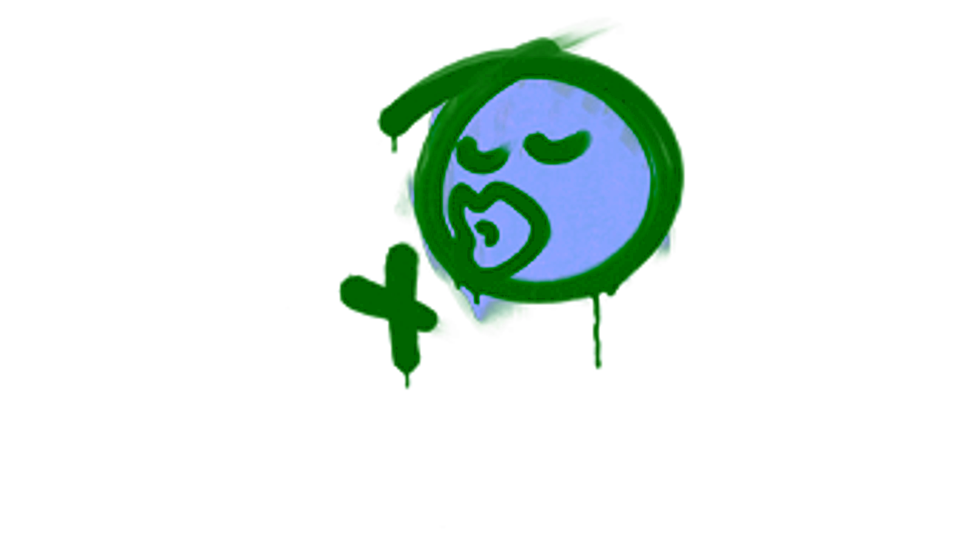 Visar för Sealed Graffiti | Smooch (Wire Blue)