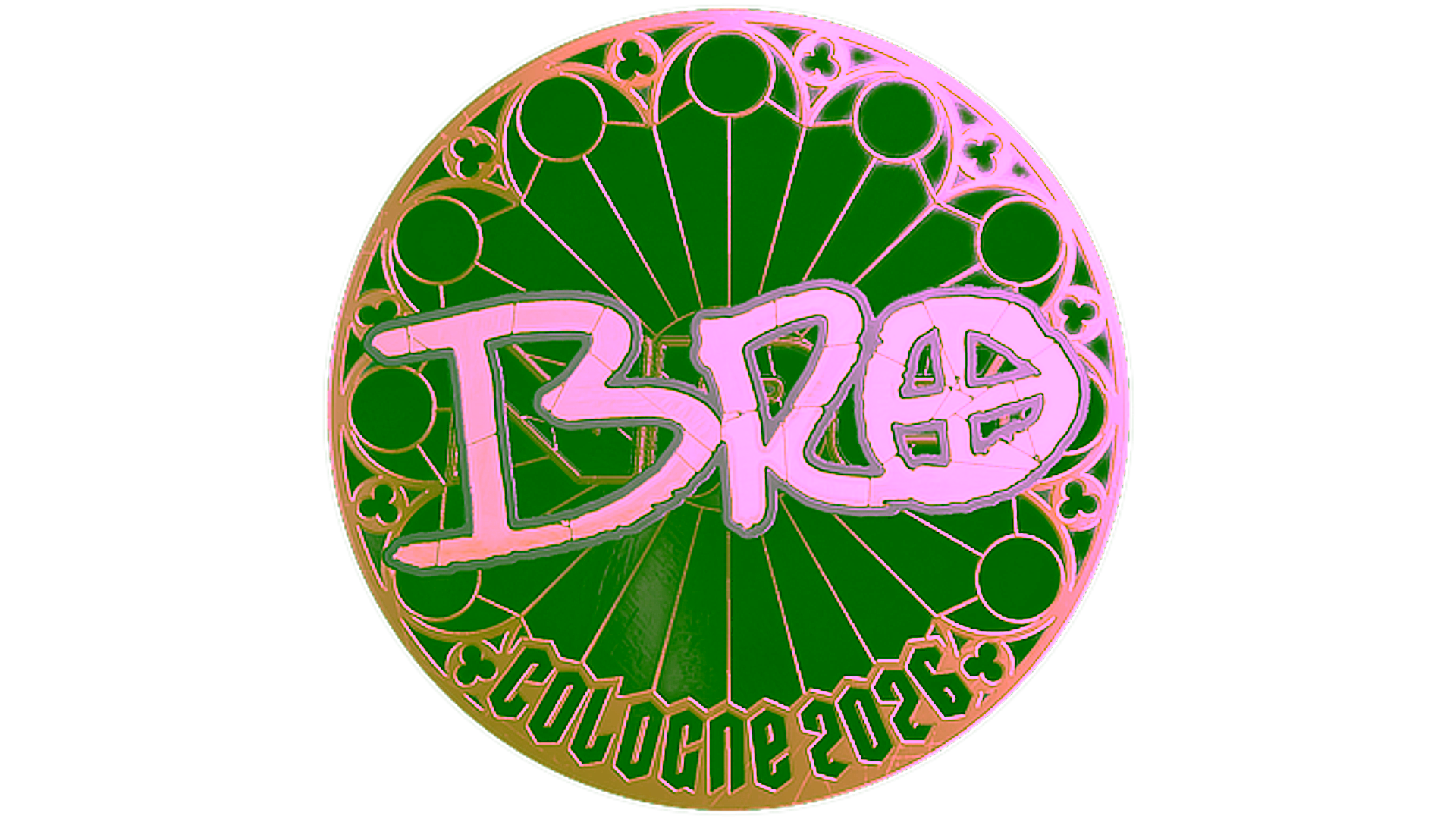 Exibição para Sticker | br0 (Gold) | Cologne 2026