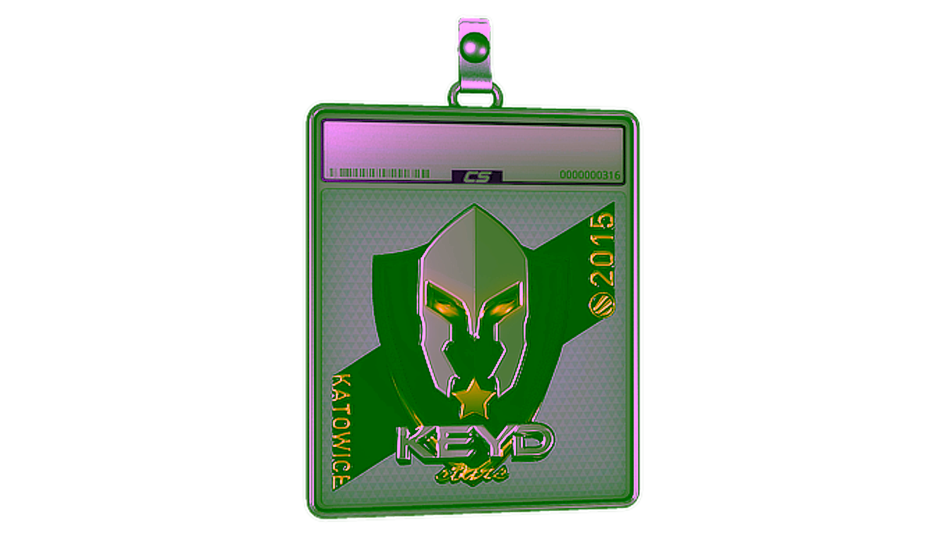Sticker Slab | Keyd Stars (Foil) | Katowice 2015 için görüntü