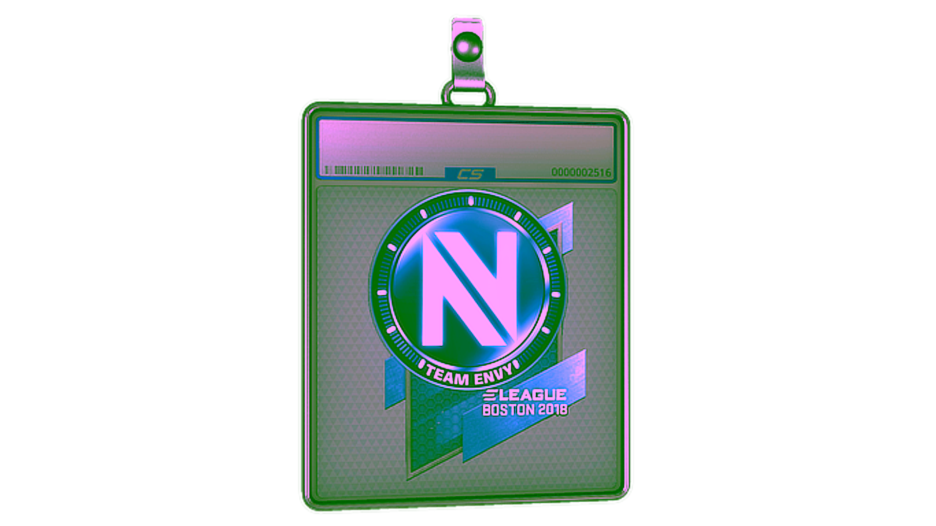 Display for Sticker Slab | Team EnVyUs | Boston 2018