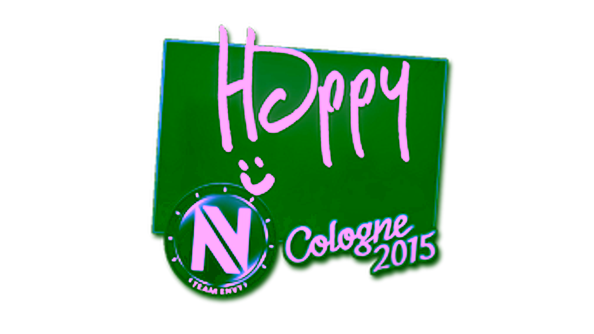 Display for Sticker | Happy | Cologne 2015