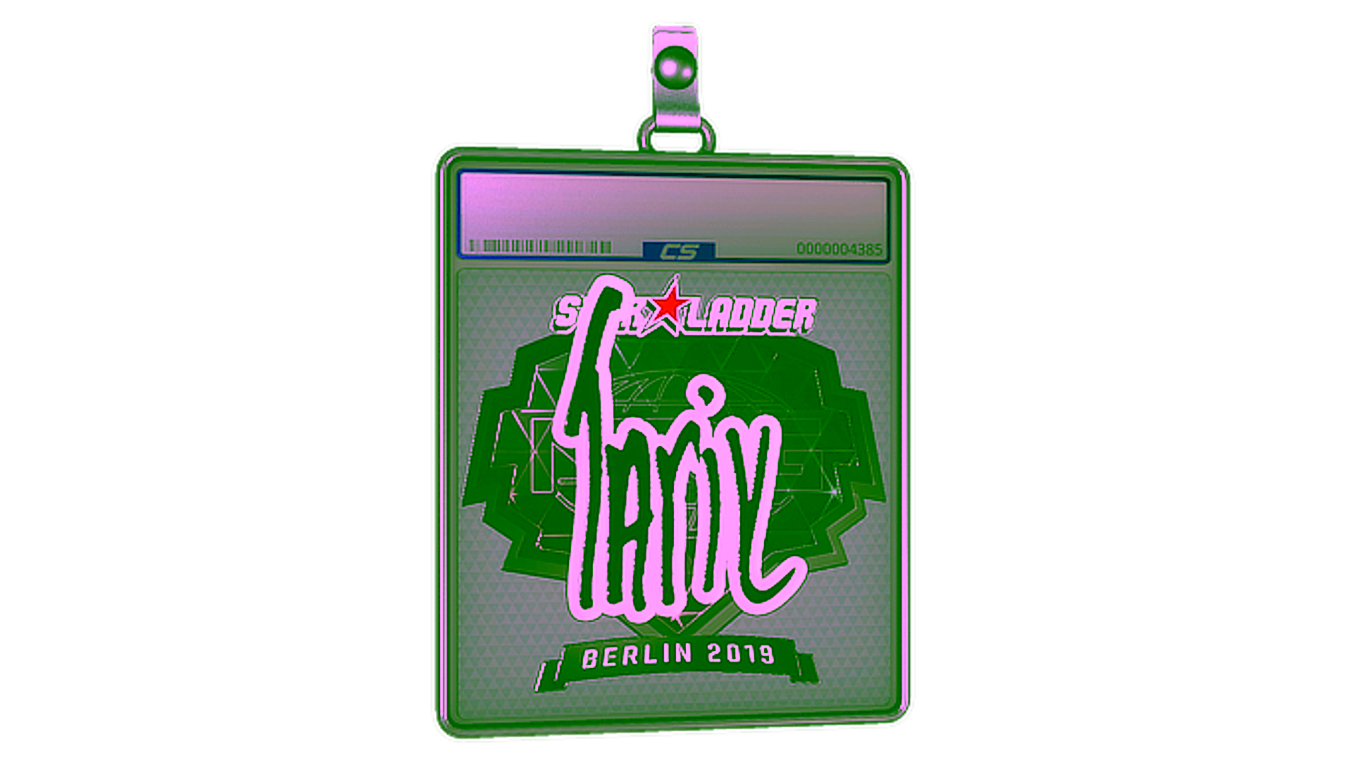 Exibição para Sticker Slab | tarik (Foil) | Berlin 2019