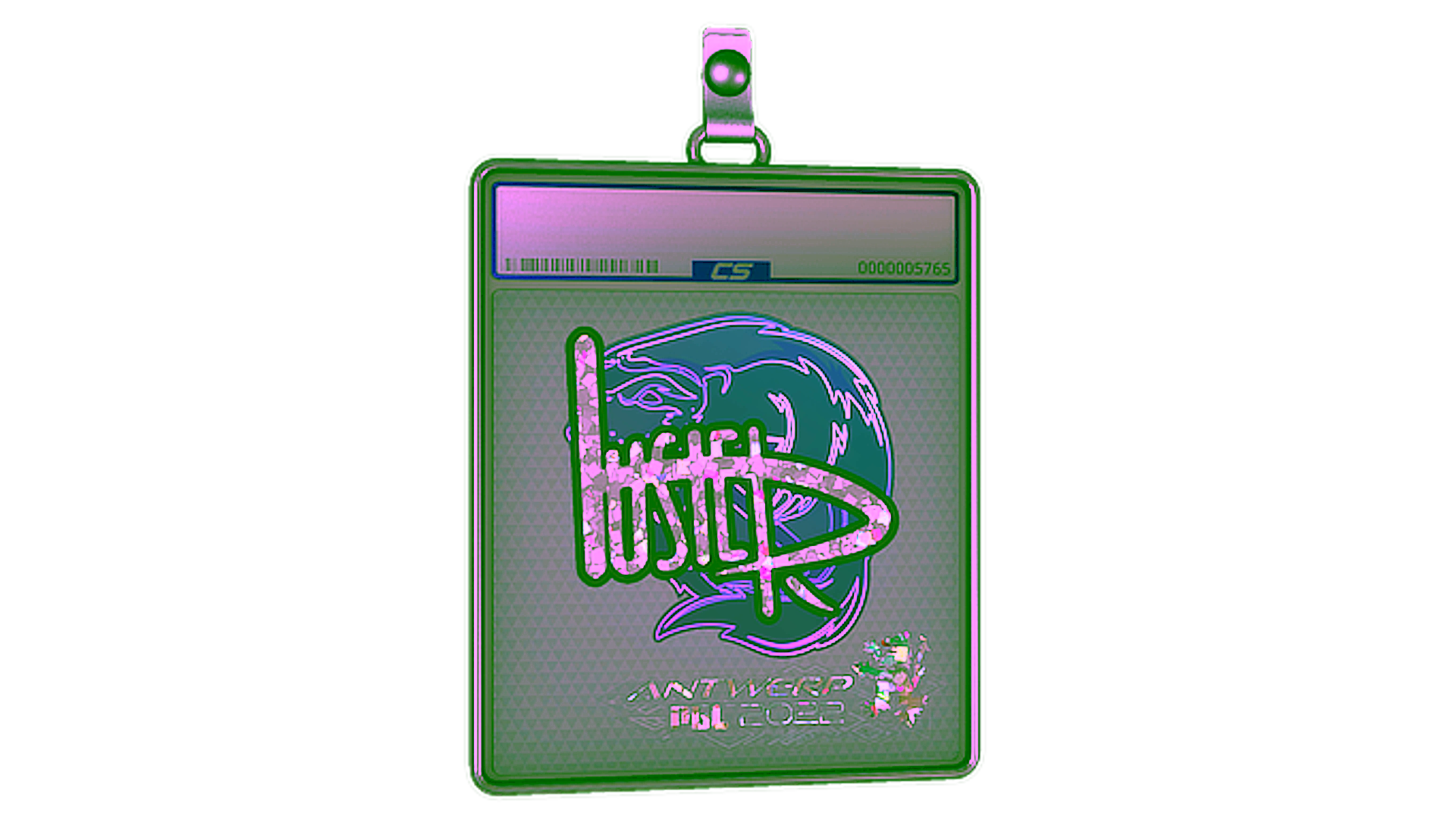 Display for Sticker Slab | buster (Glitter) | Antwerp 2022