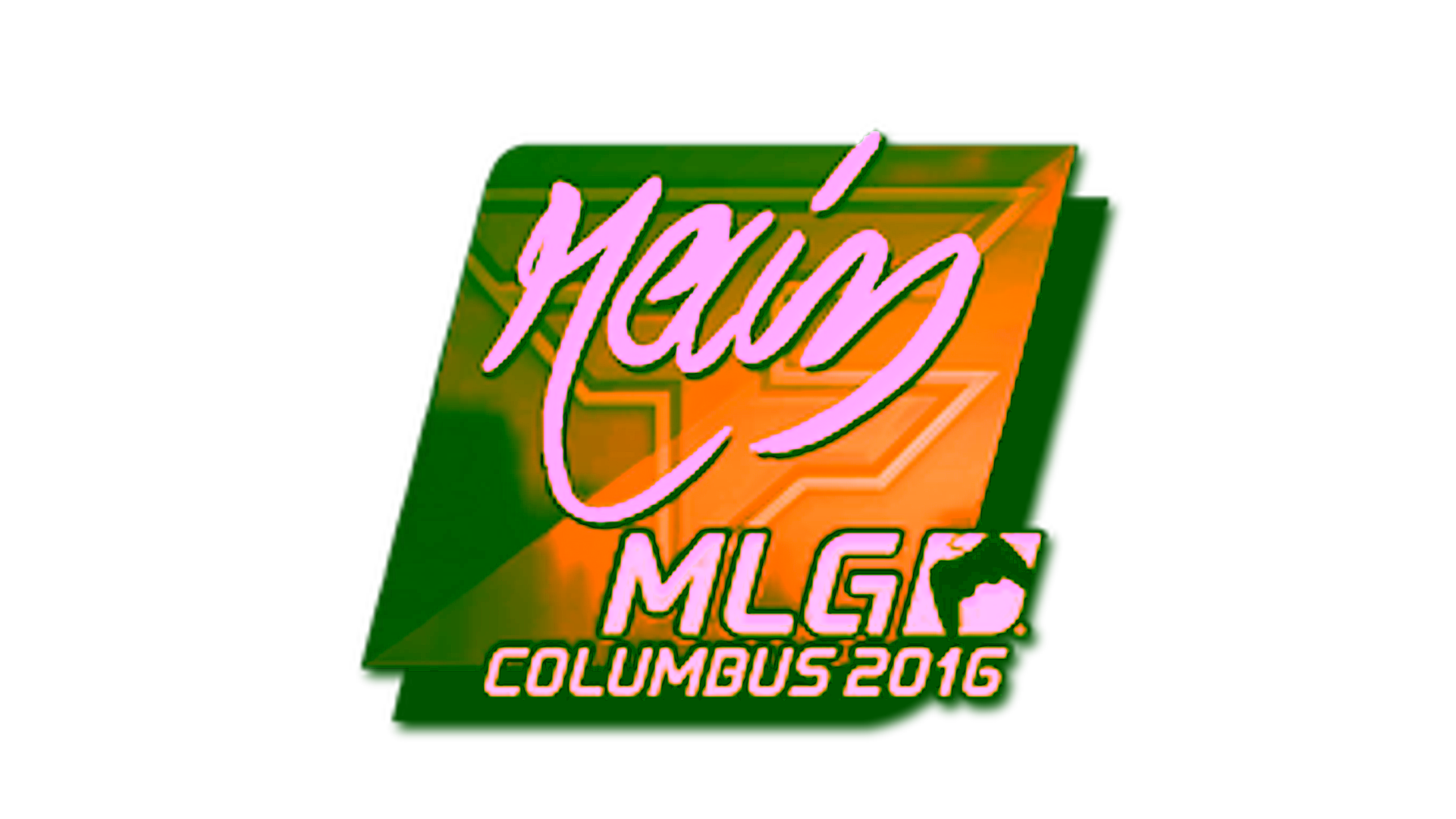 Display for Sticker | rain (Gold) | MLG Columbus 2016