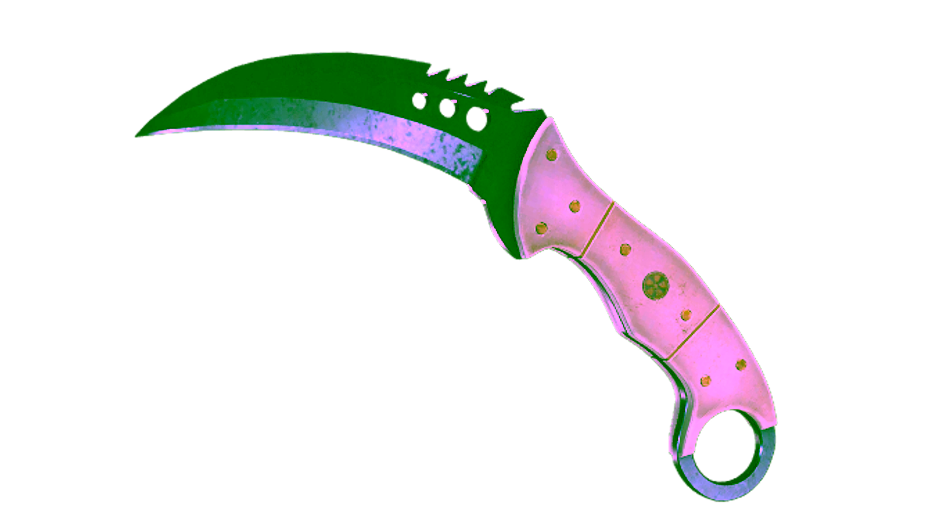 Display for ★ StatTrak™ Talon Knife | Blue Steel (Factory New)