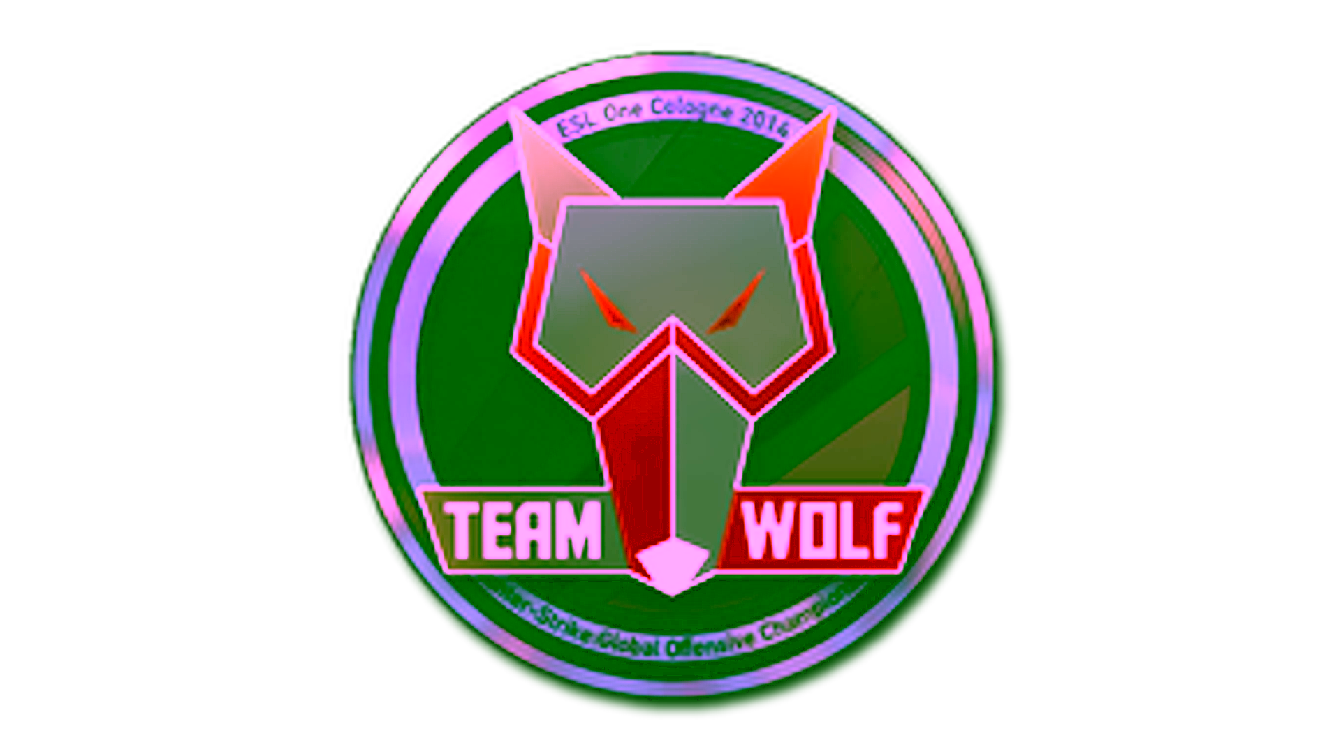 Mostrar para Sticker | MTS GameGod Wolf (Holo) | Cologne 2014