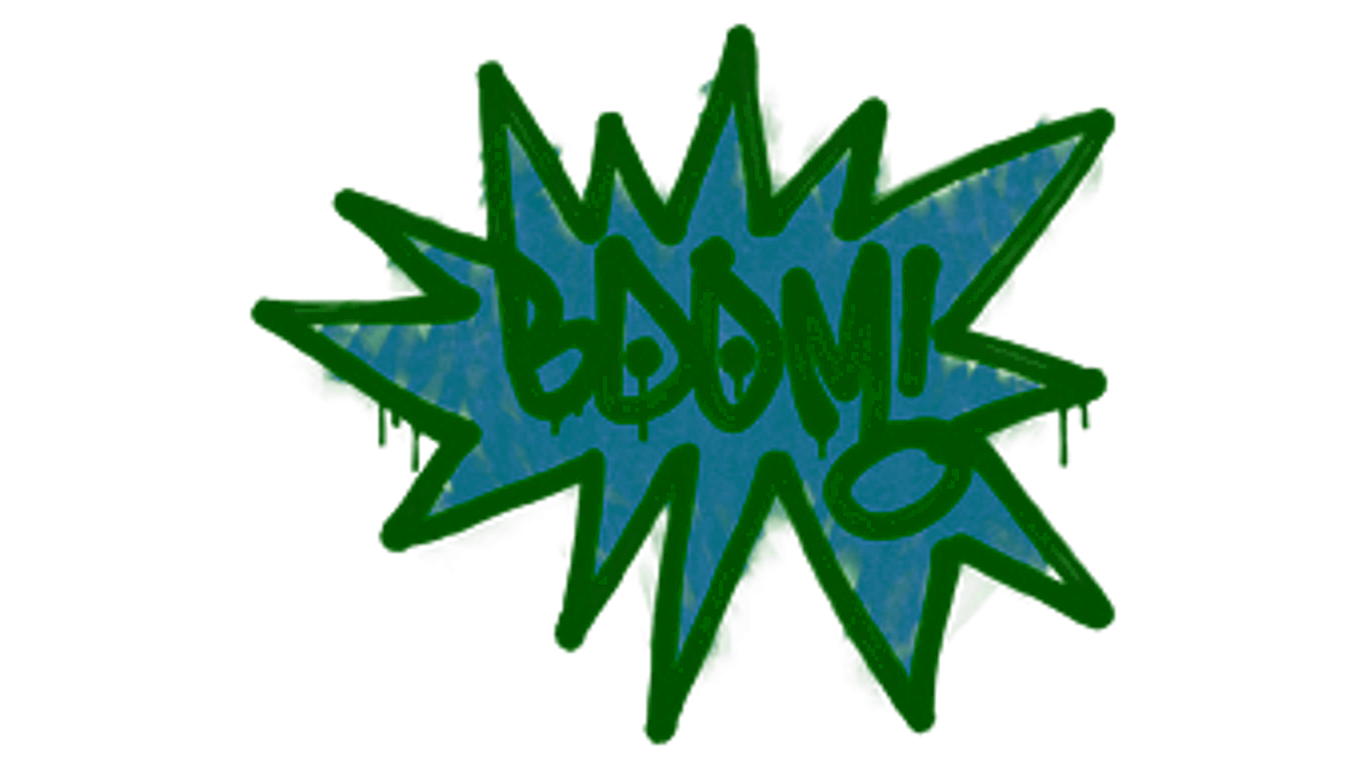 Display for Sealed Graffiti | BOOM (SWAT Blue)