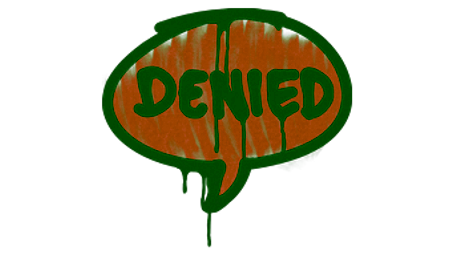 Display for Sealed Graffiti | Denied (Blood Red)