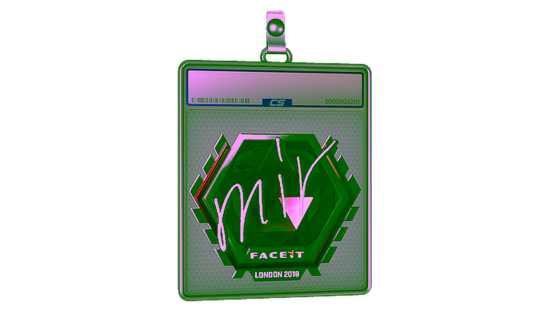 Display for Sticker Slab | mir (Foil) | London 2018