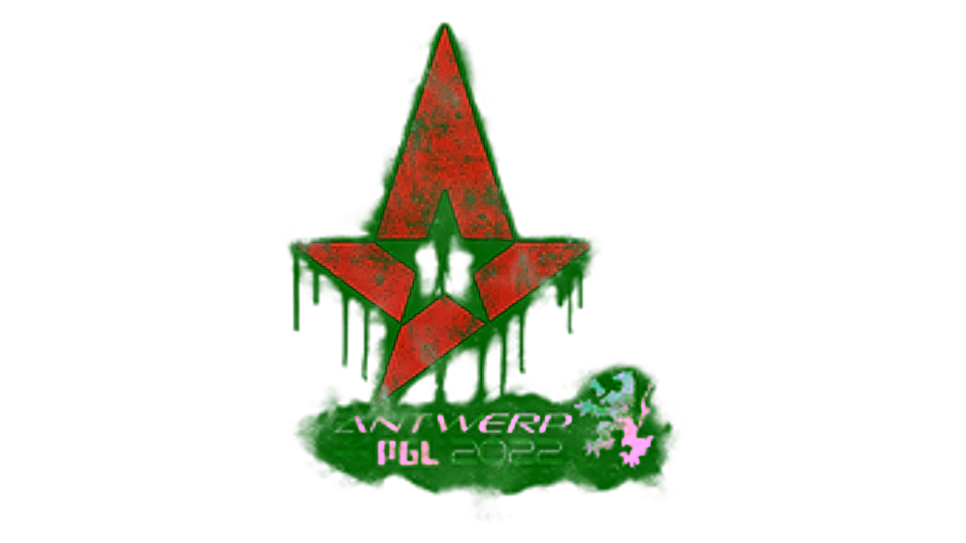 Display for Sealed Graffiti | Astralis | Antwerp 2022